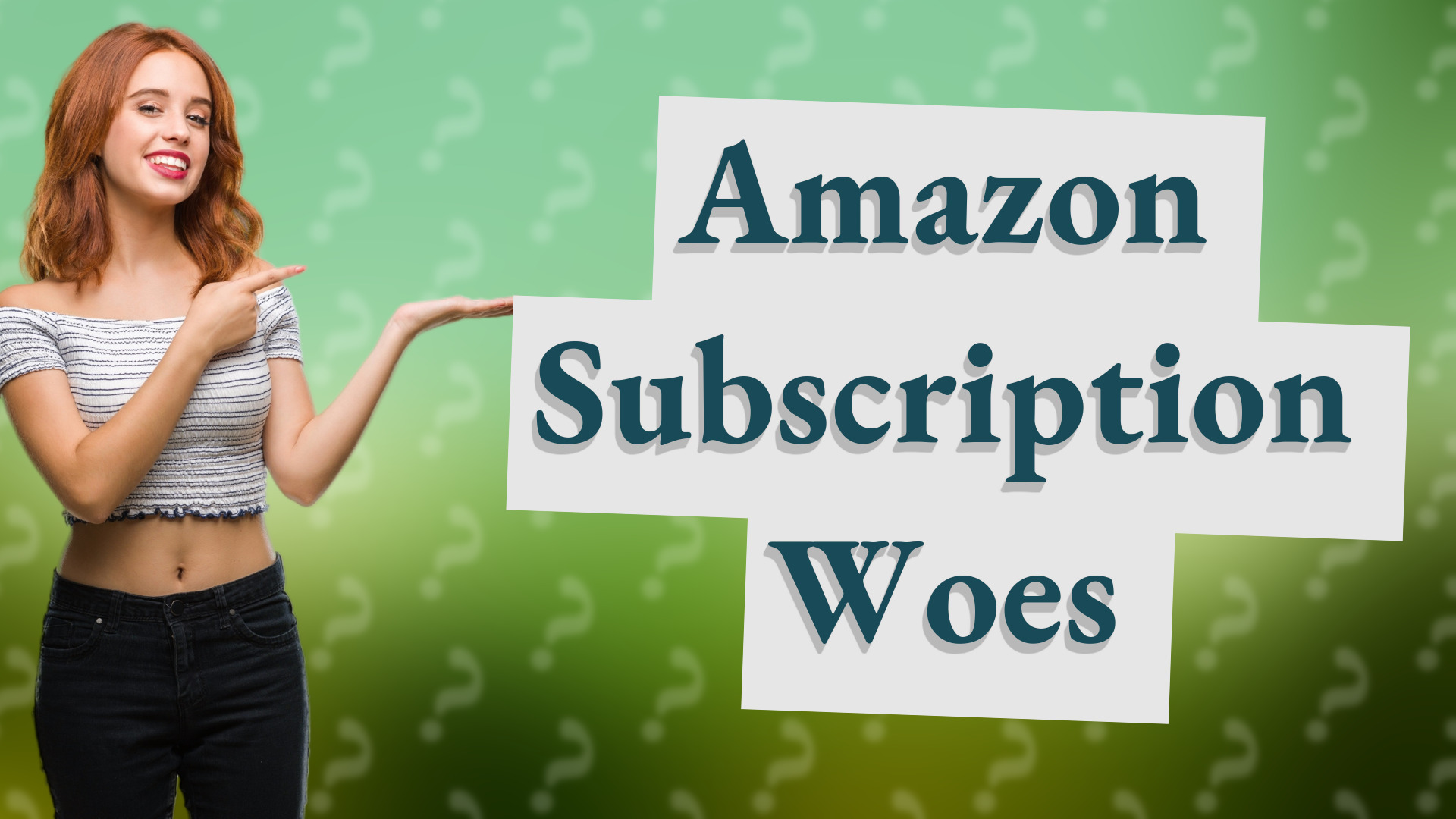 Amazon Subscription Woes