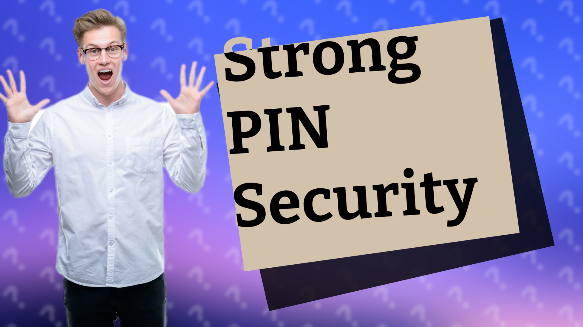 Strong PIN Security