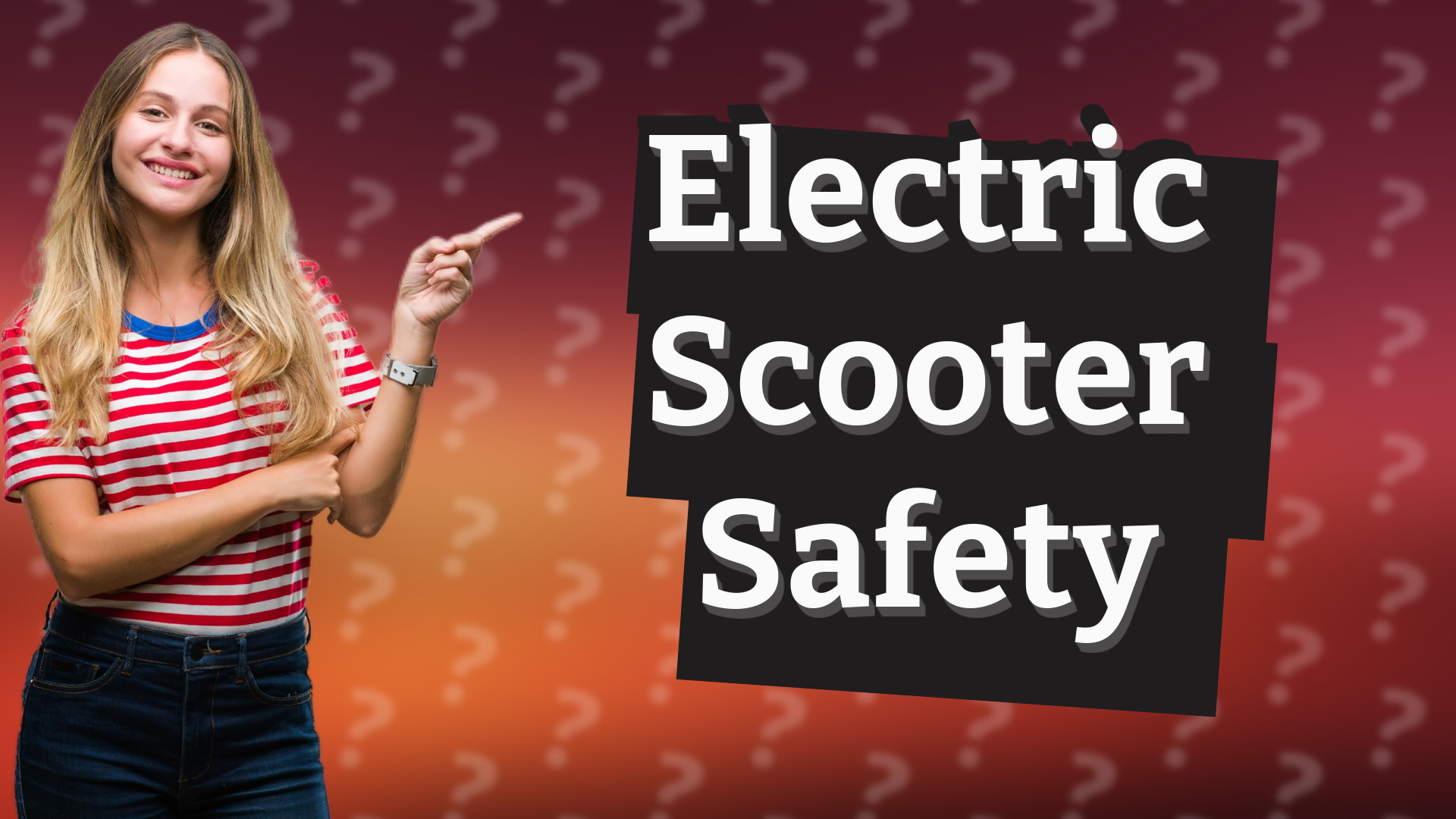 Electric Scooter Safety