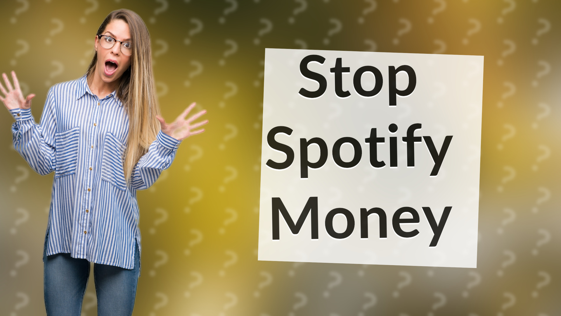 Stop Spotify Money