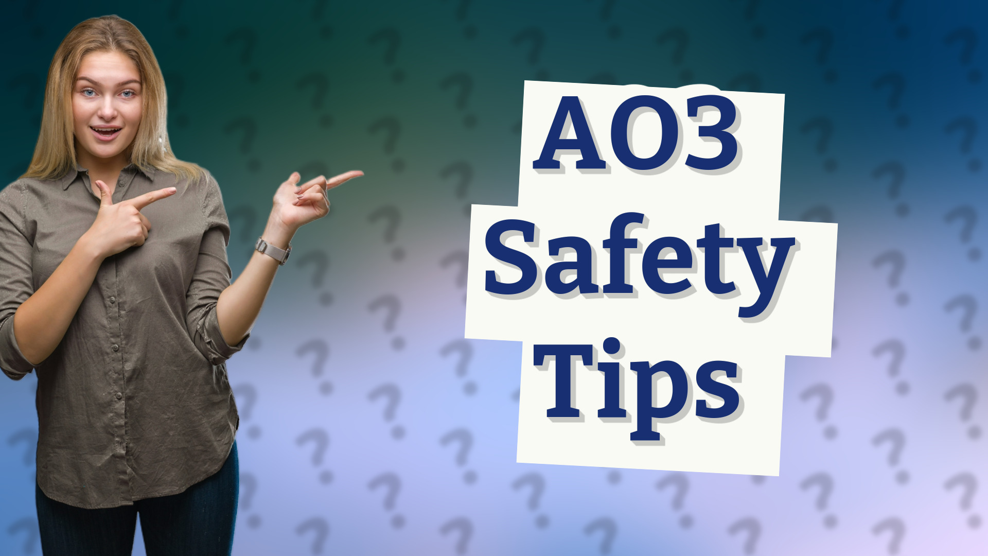 AO3 Safety Tips