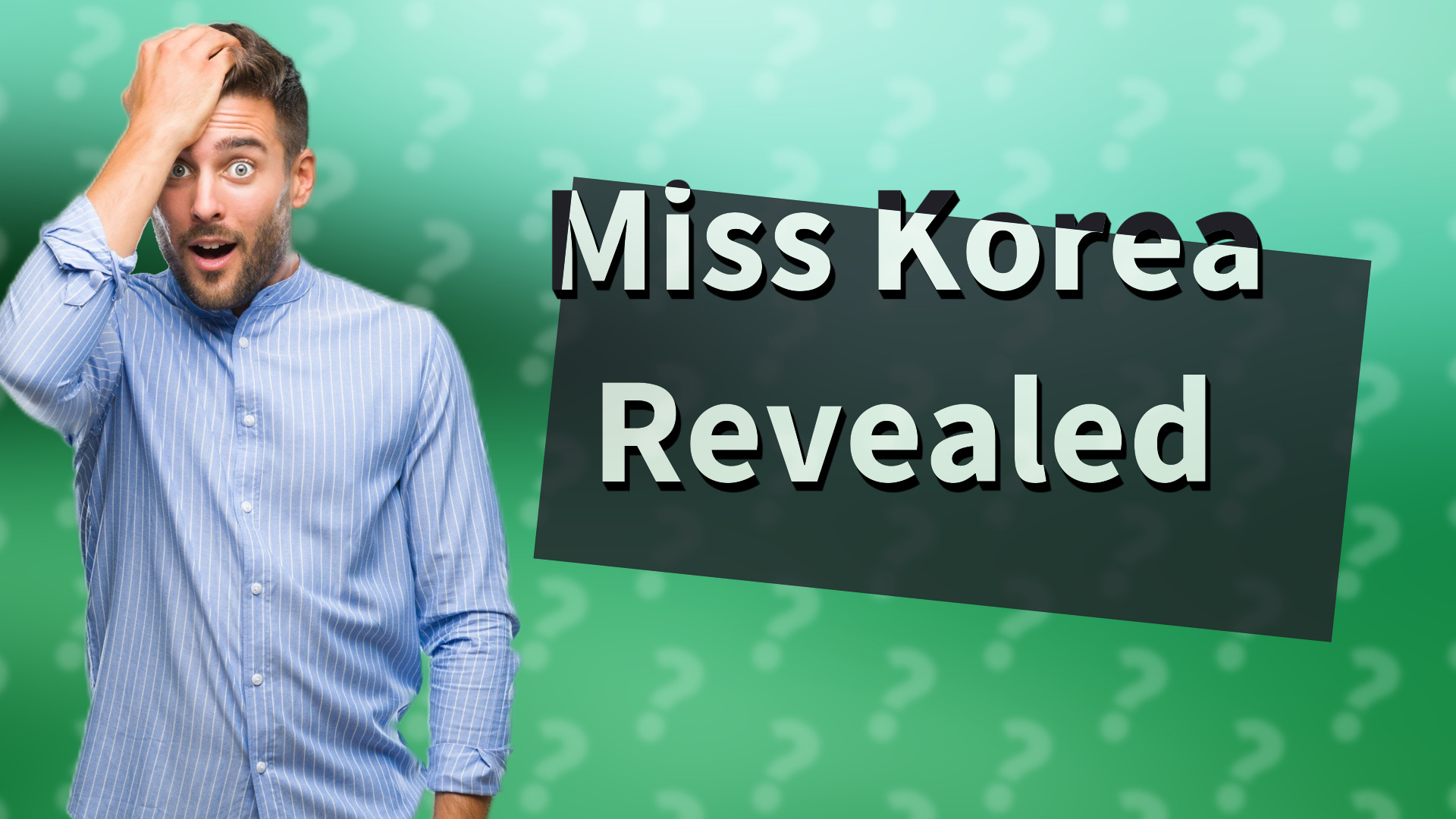 Miss Korea Revealed