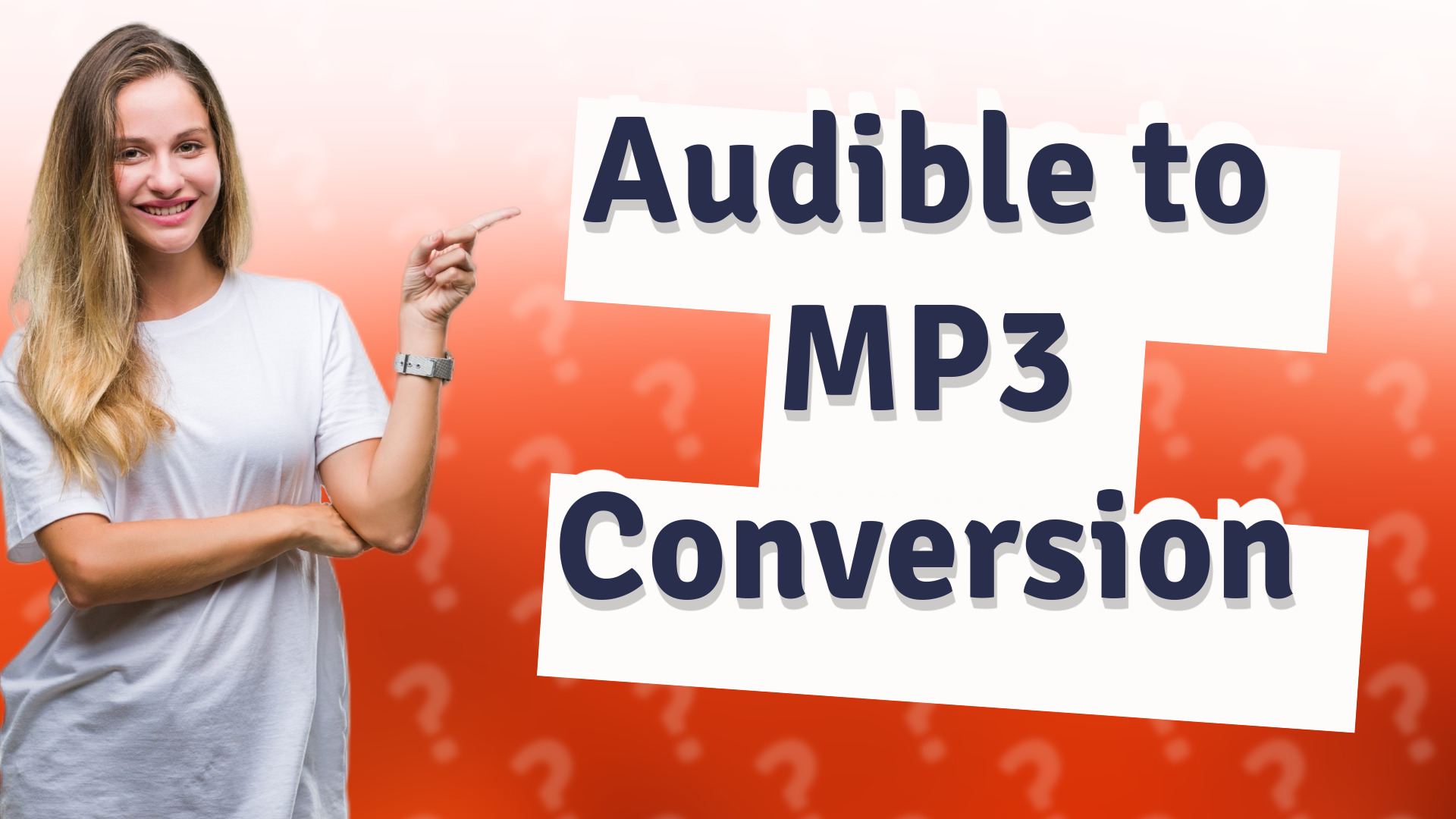 Audible to MP3 Conversion