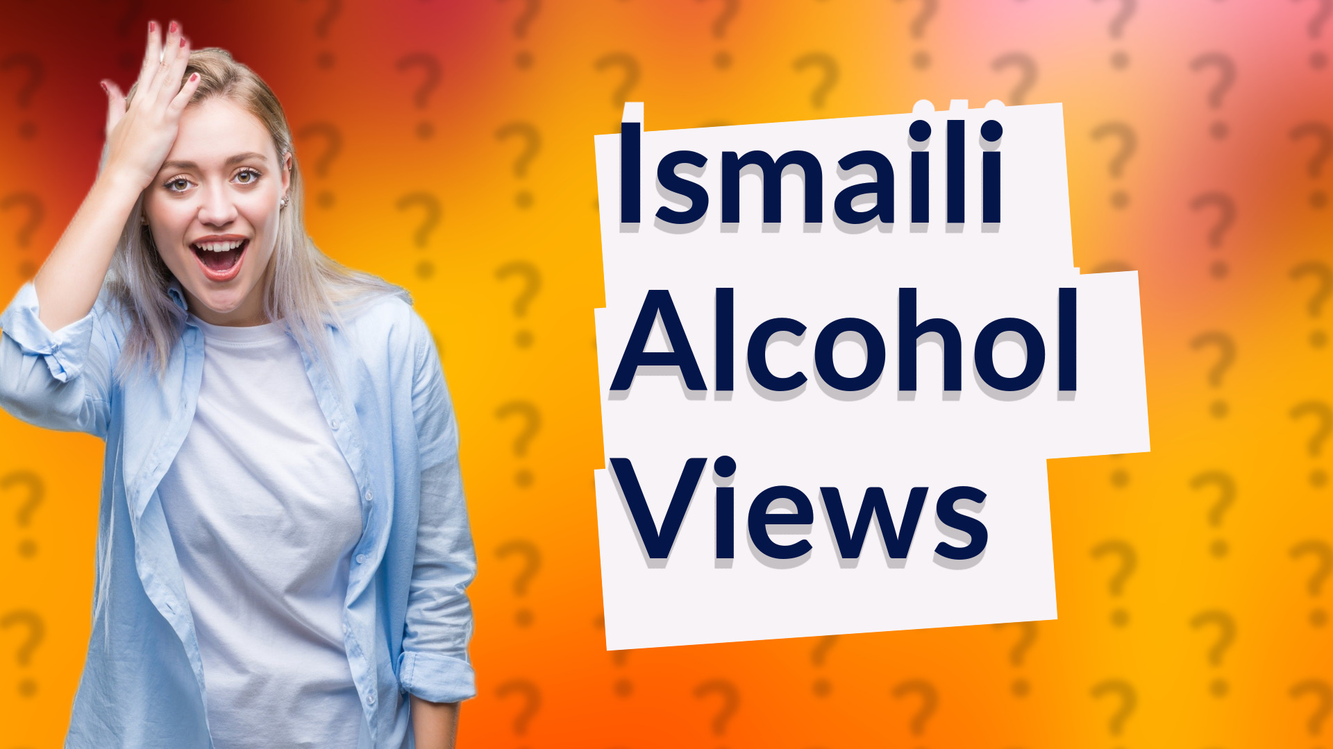 Ismaili Alcohol Views