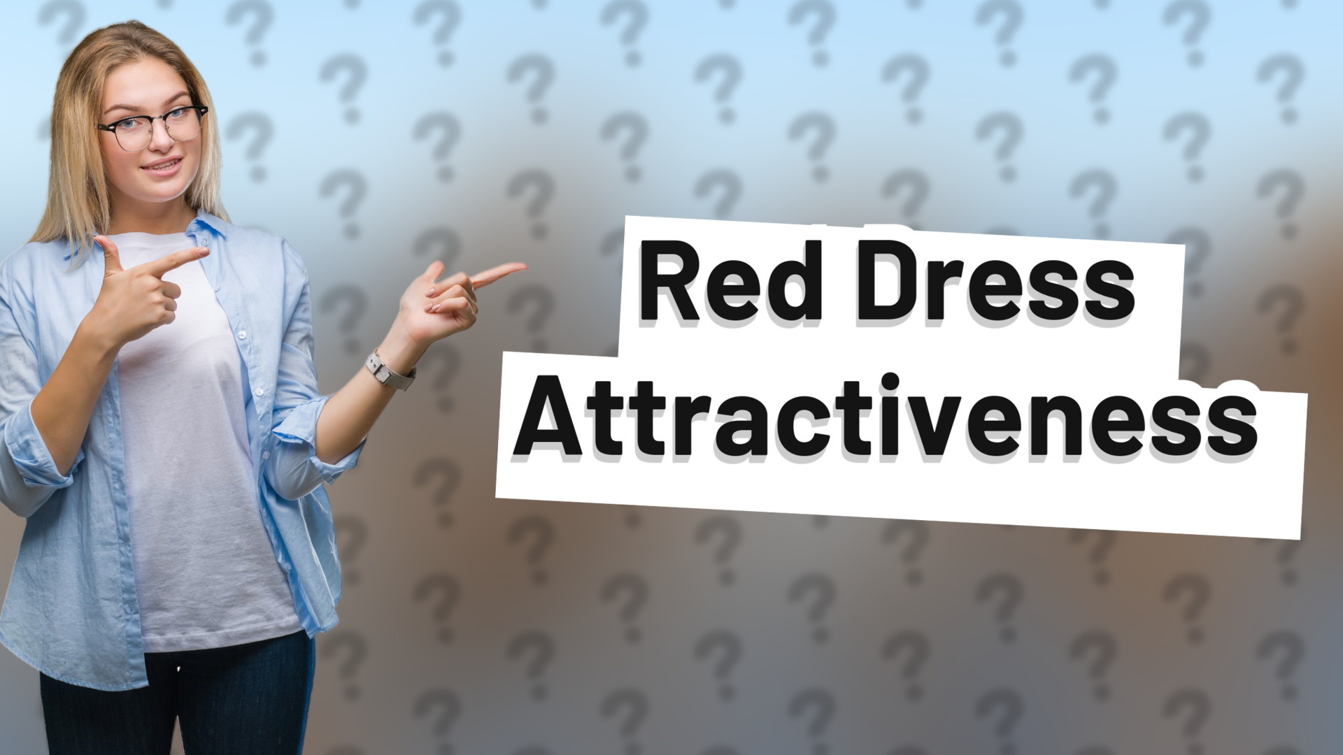 Red Dress Attractiveness