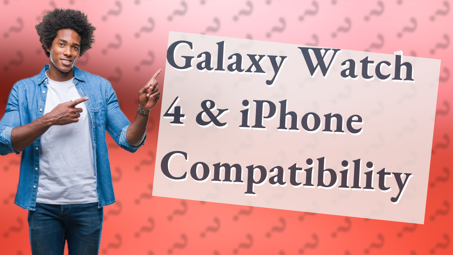 Galaxy Watch 4 & iPhone Compatibility