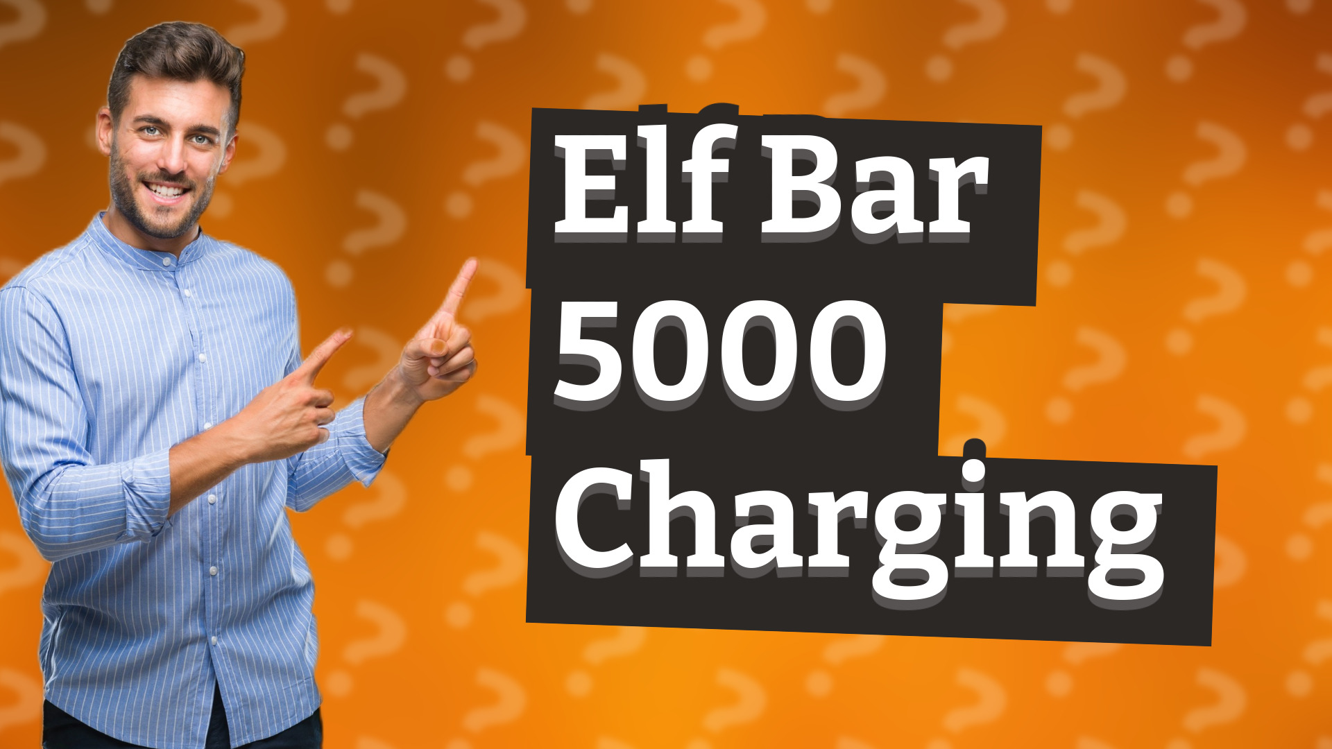 Elf Bar 5000 Charging