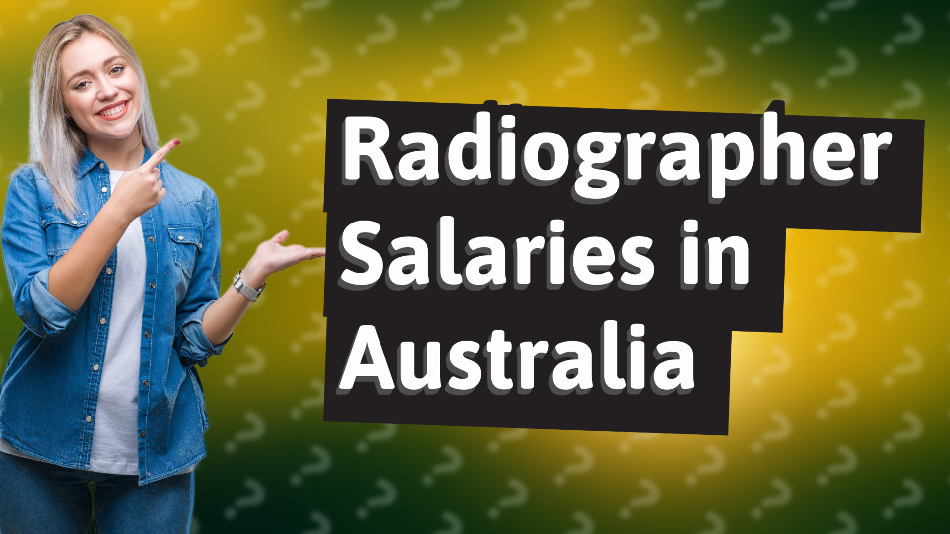 Radiographer Salaries in Australia