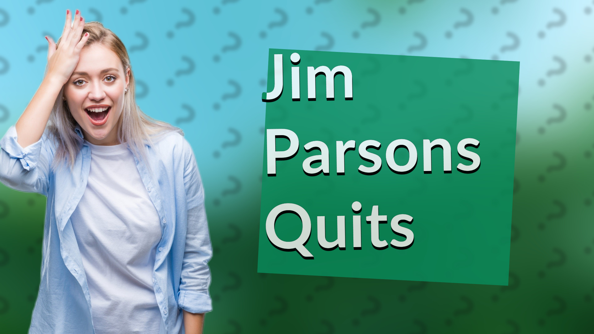 Jim Parsons Quits