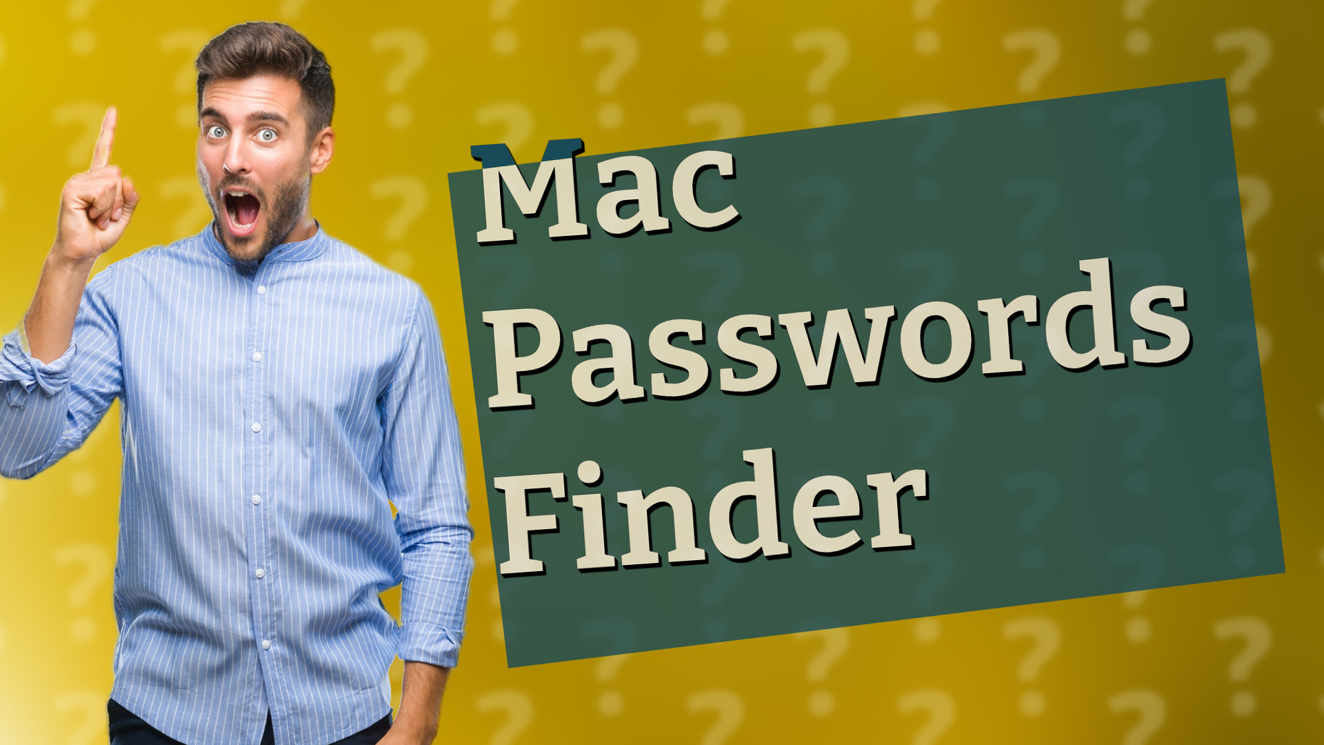 Mac Passwords Finder