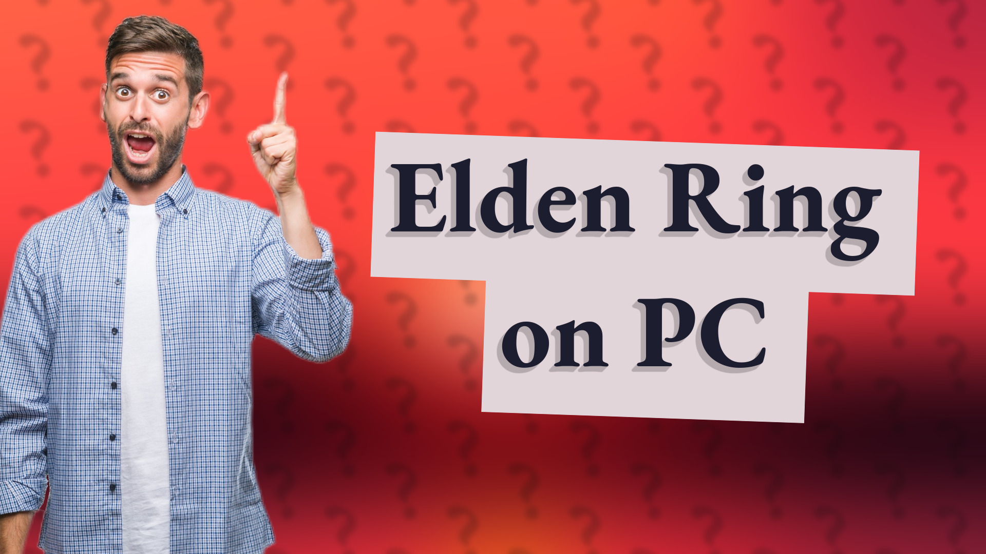 Elden Ring on PC