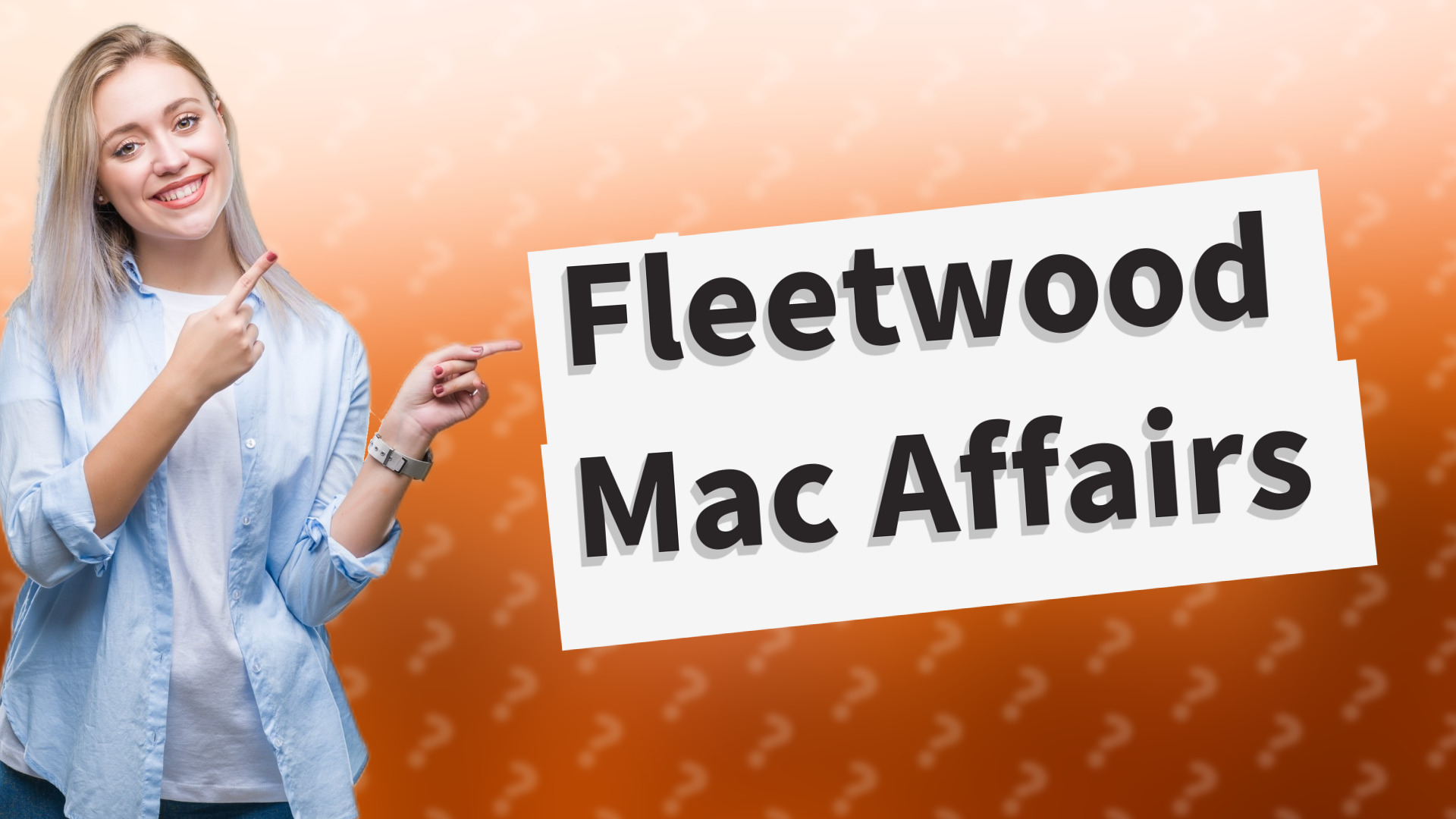 Fleetwood Mac Affairs