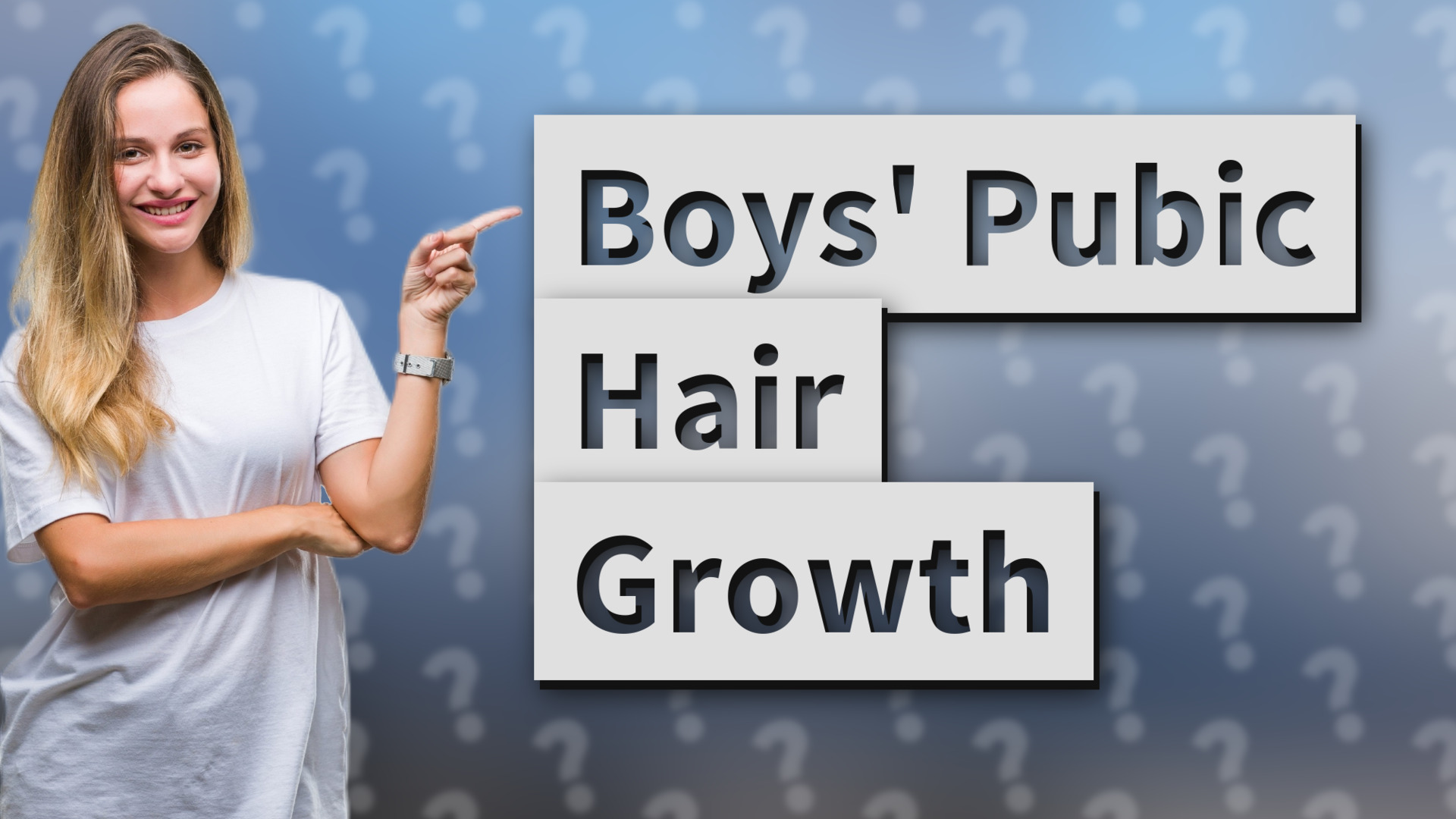 Boys' Pubic Hair Growth