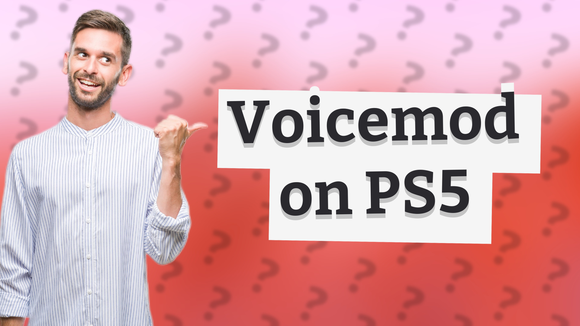 Voicemod on PS5