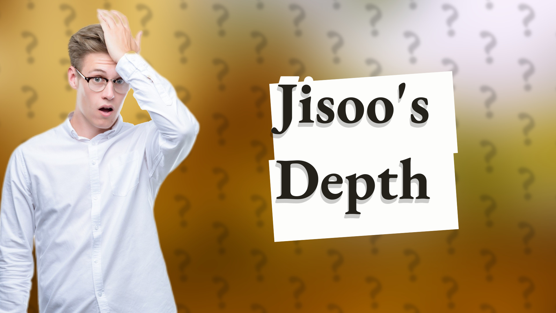 Jisoo's Depth