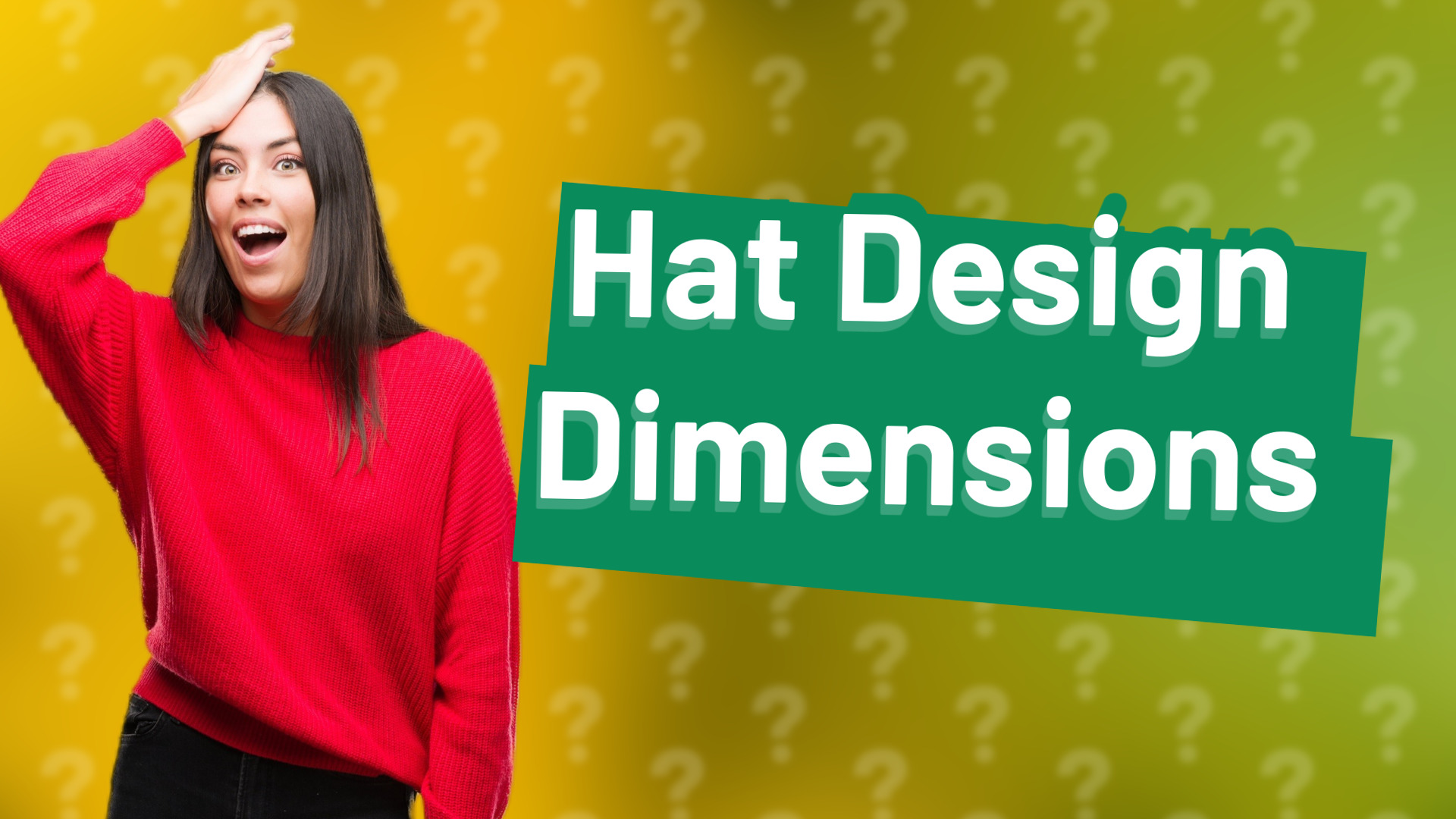 Hat Design Dimensions