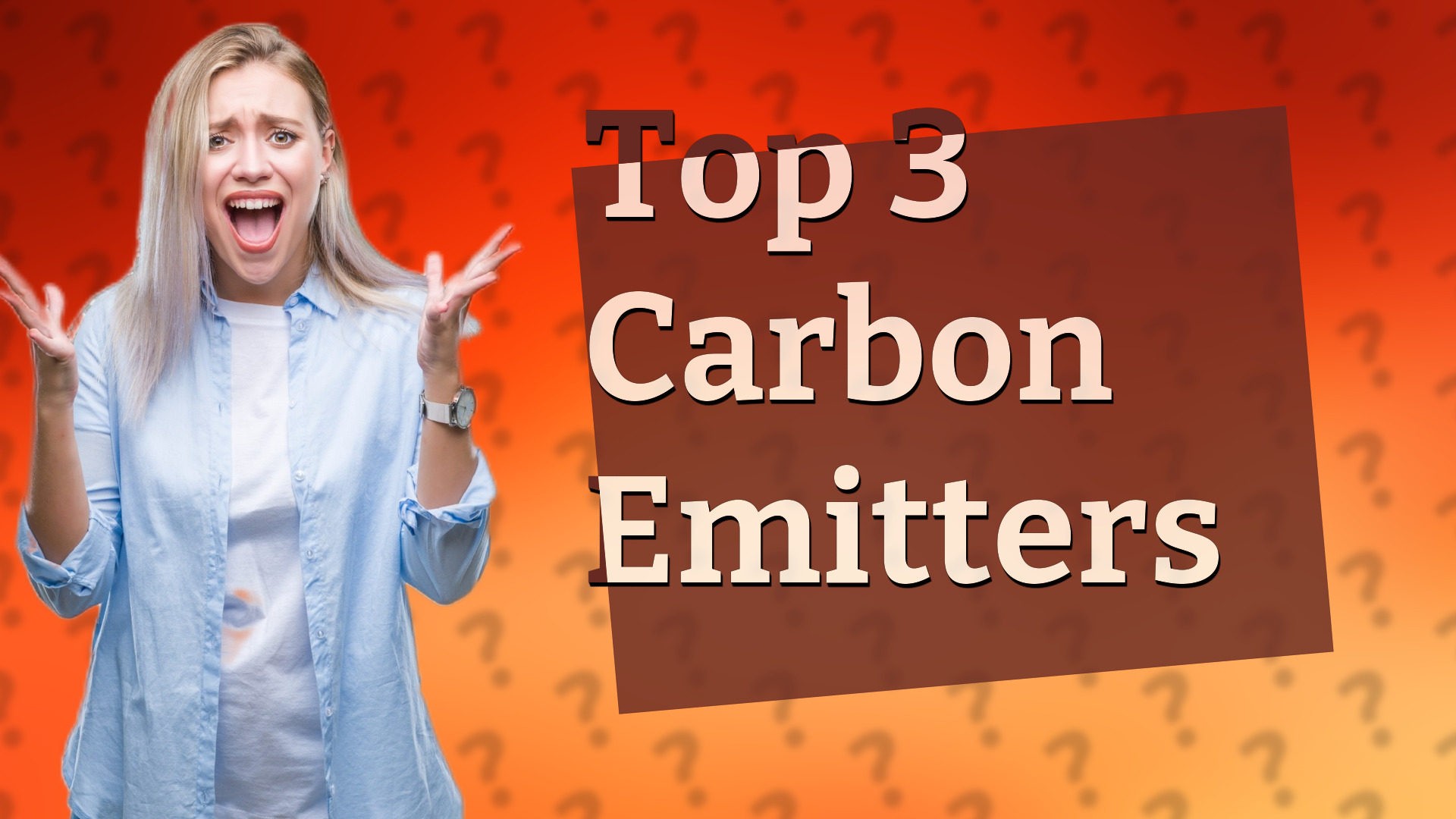 Top 3 Carbon Emitters