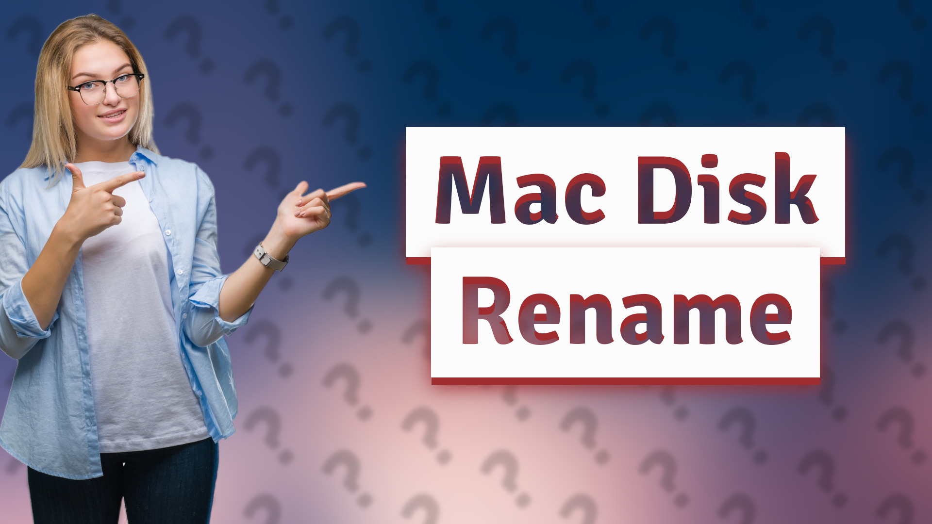 Mac Disk Rename