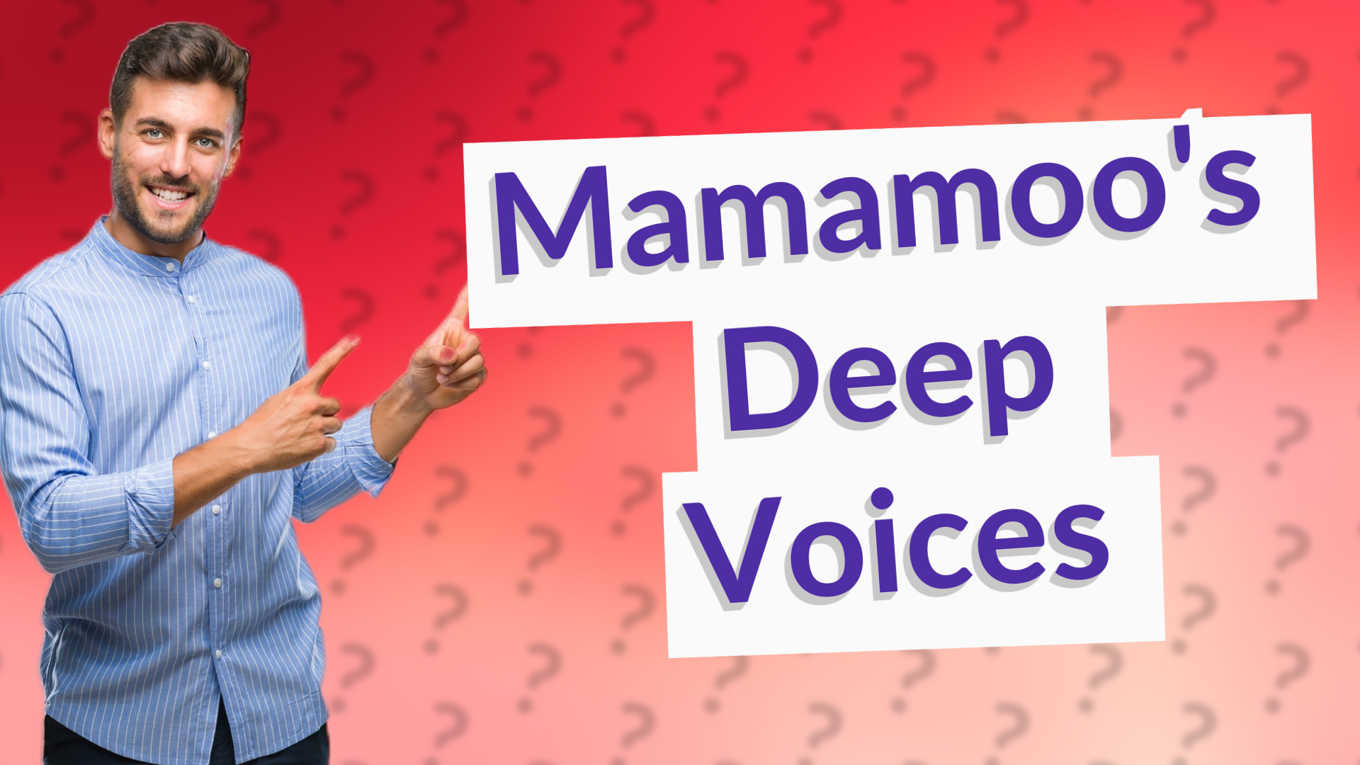 Mamamoo's Deep Voices