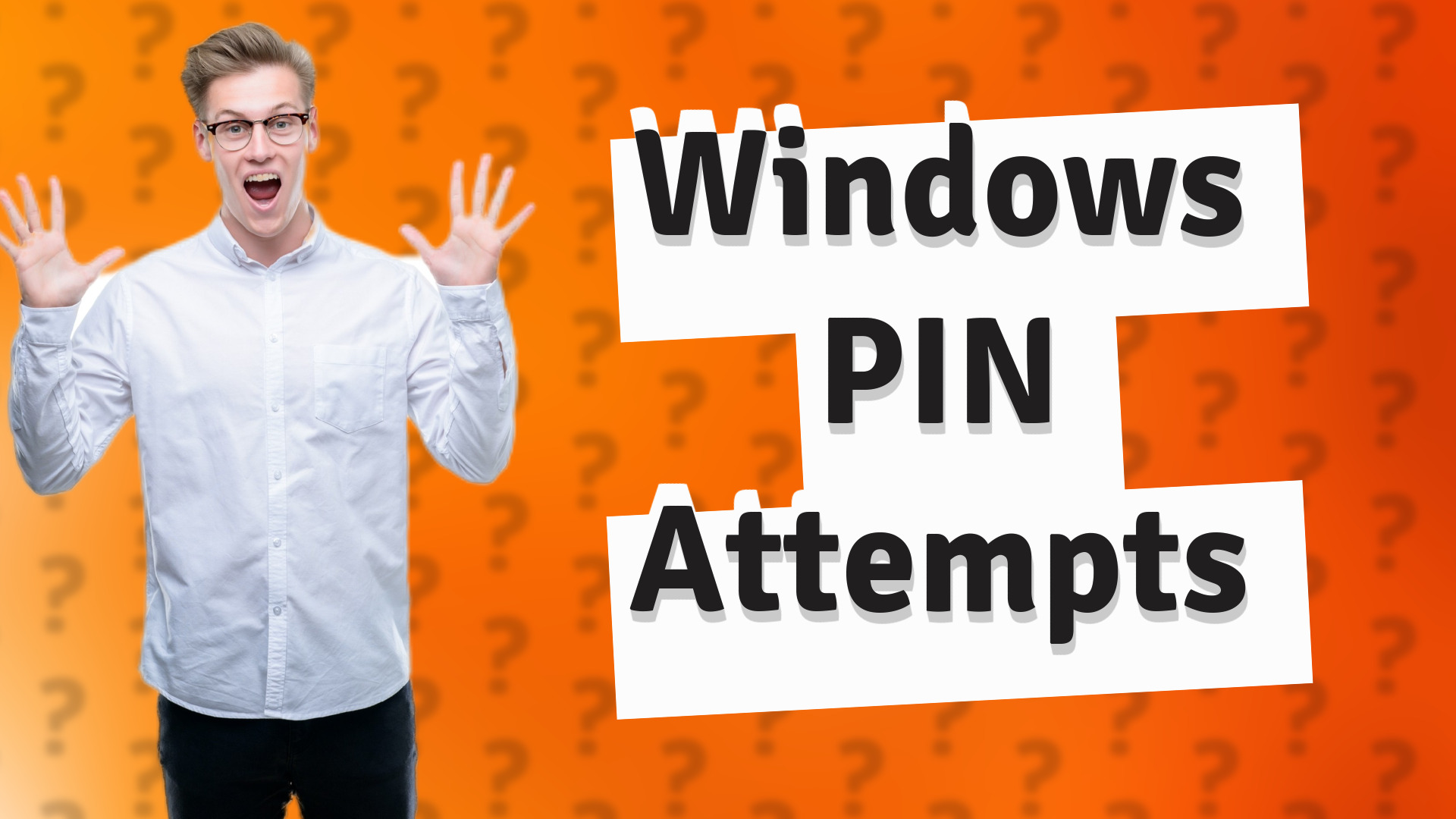 Windows PIN Attempts