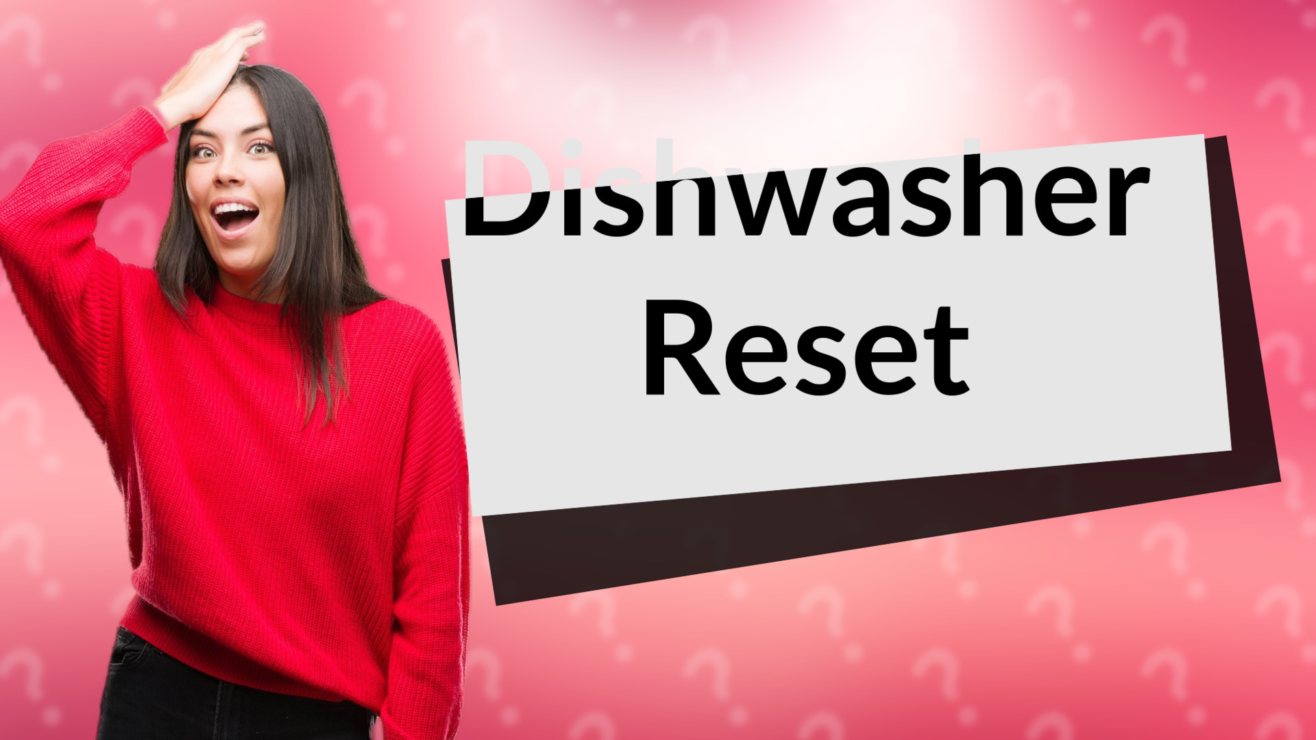 Dishwasher Reset
