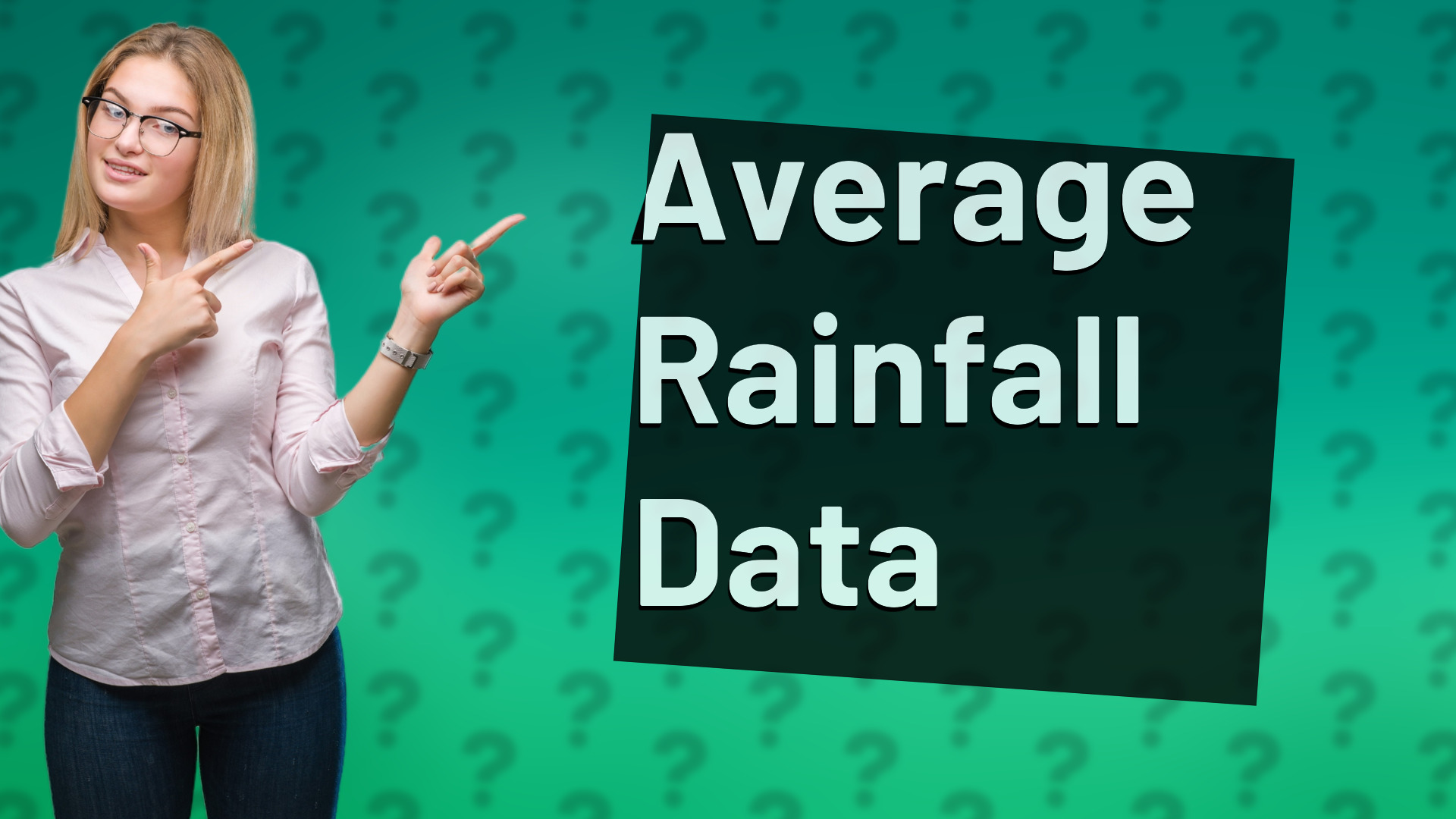 Average Rainfall Data