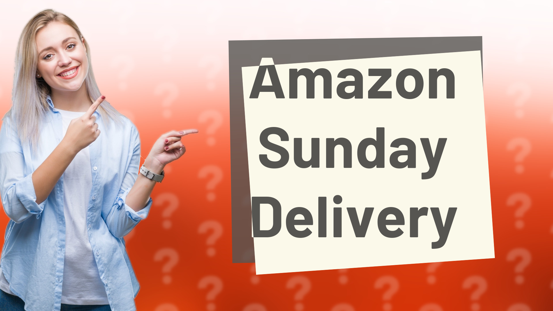 Amazon Sunday Delivery