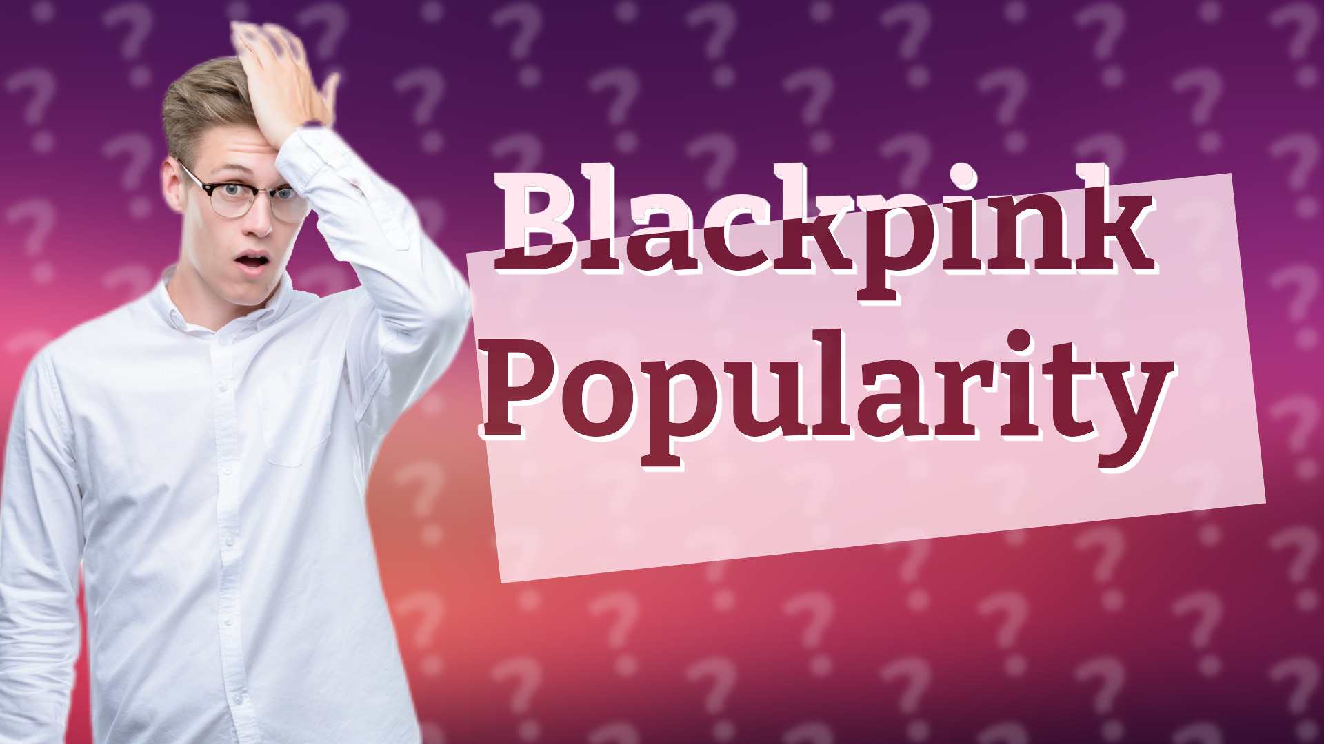 Blackpink Popularity