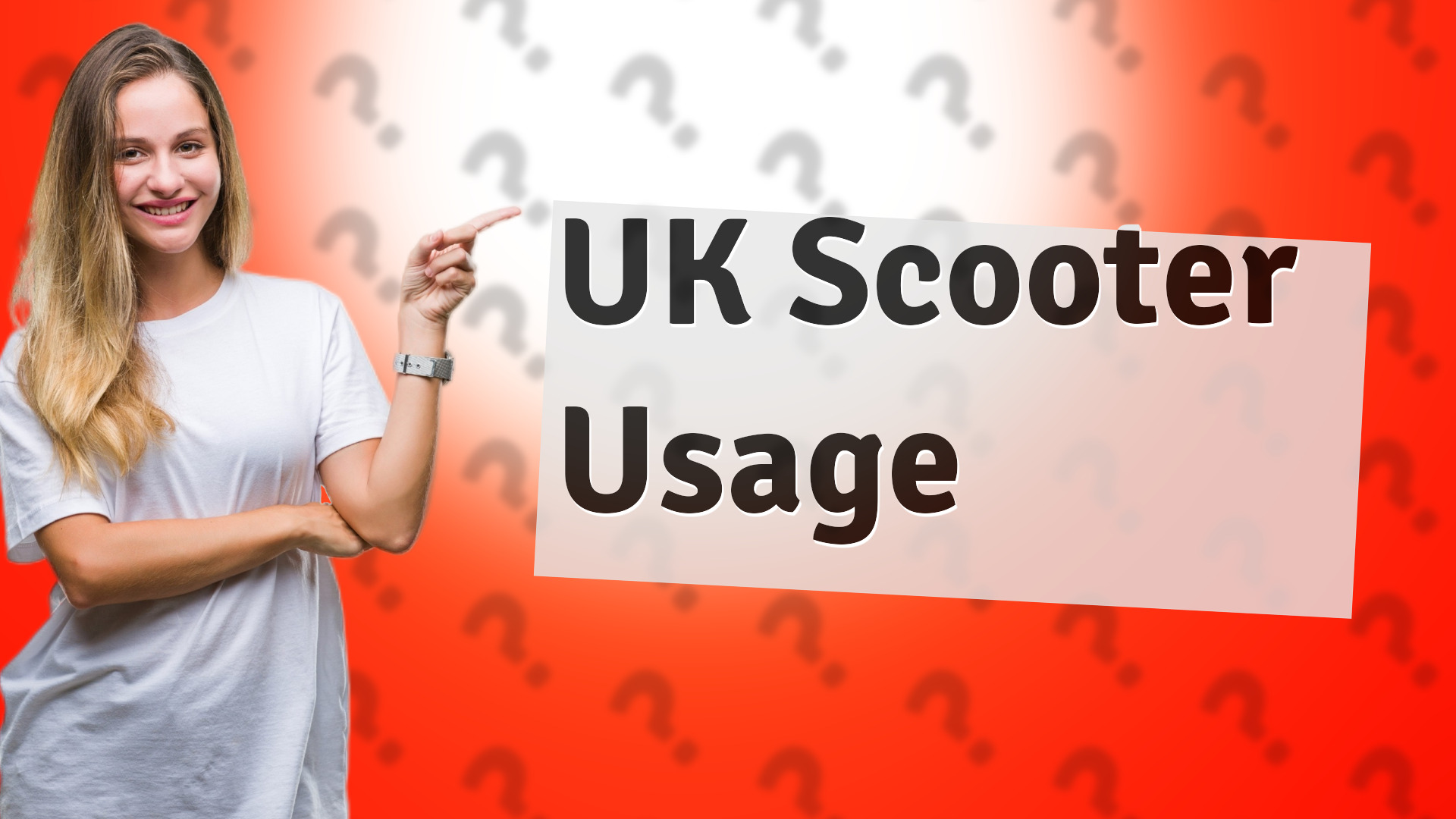 UK Scooter Usage
