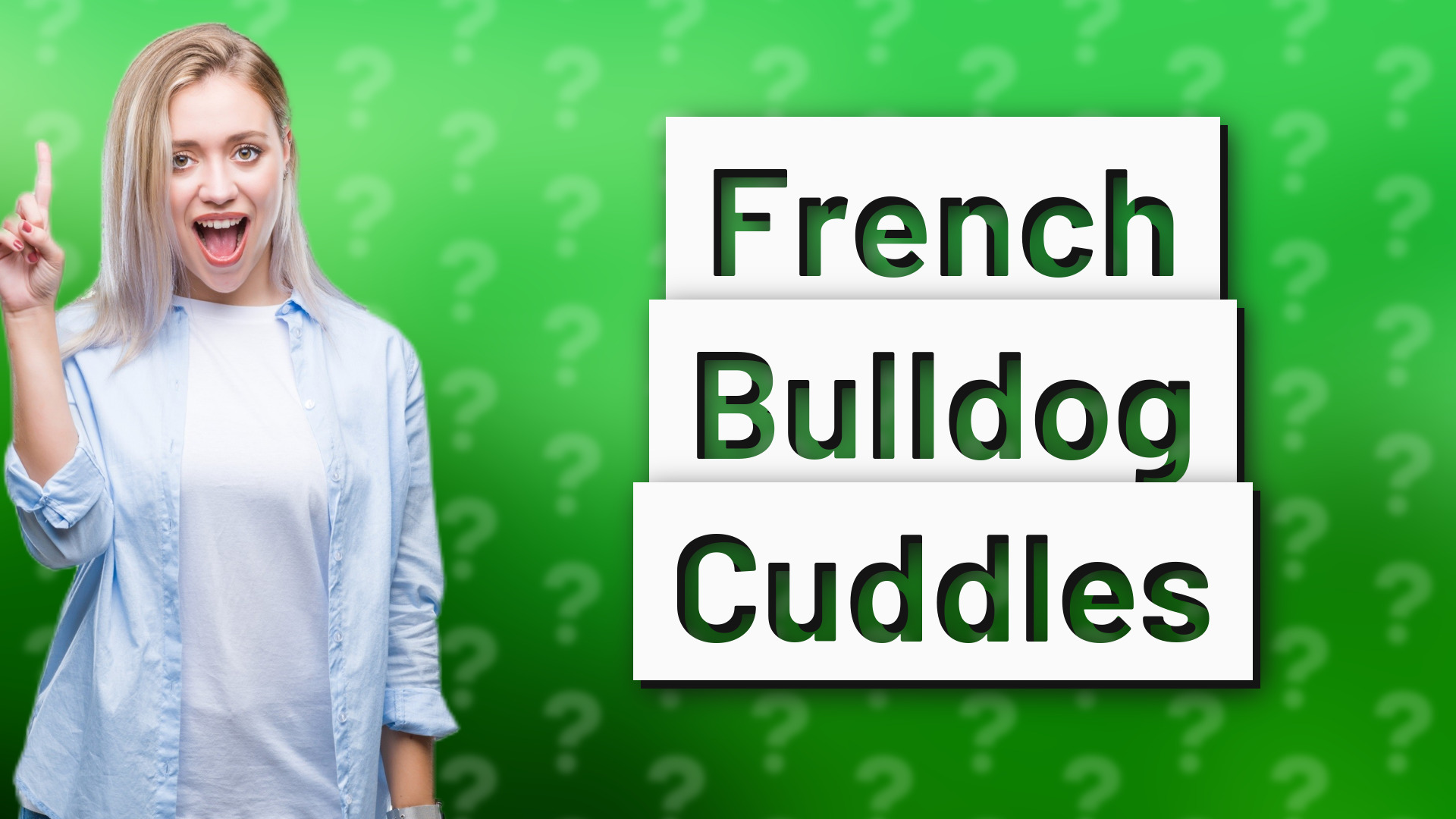 French Bulldog Cuddles