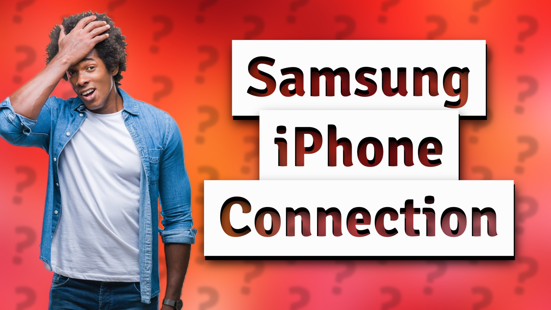 Samsung iPhone Connection