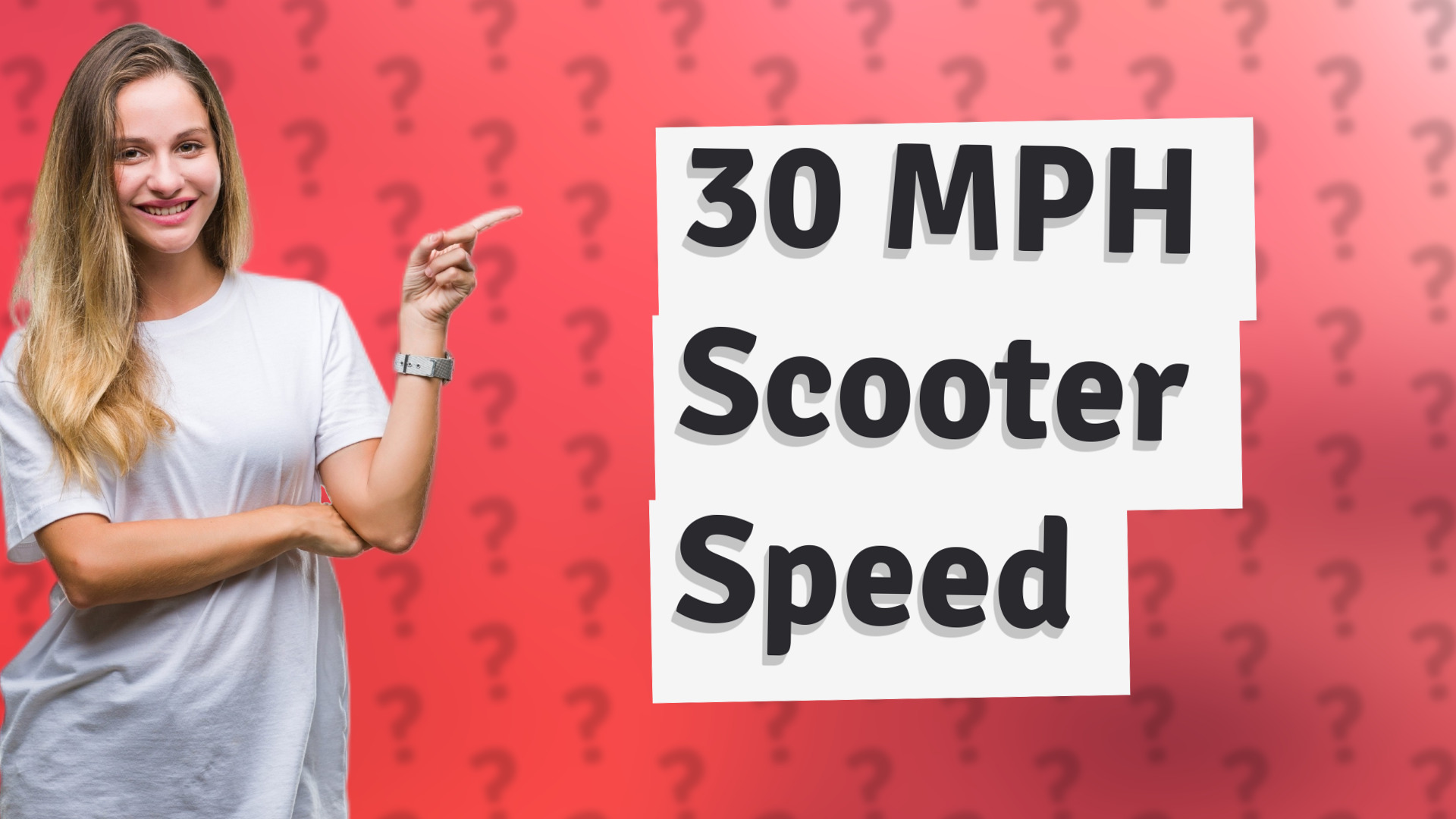 30 MPH Scooter Speed