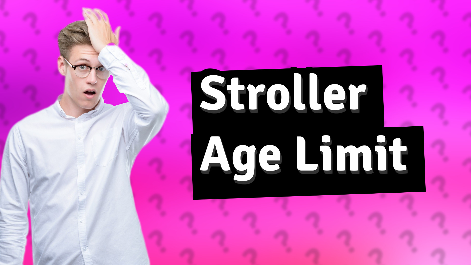 Stroller Age Limit