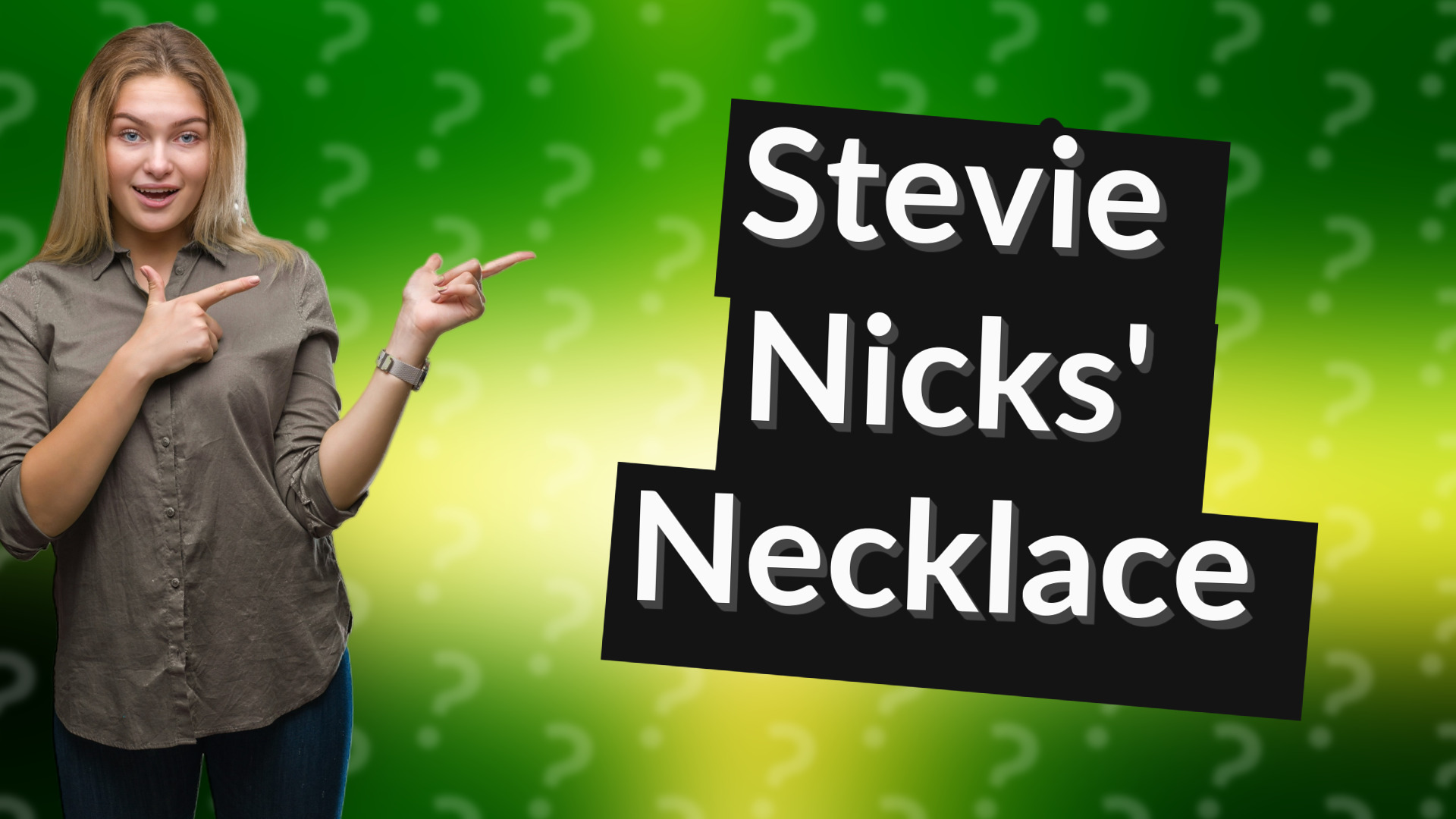 Stevie Nicks' Necklace