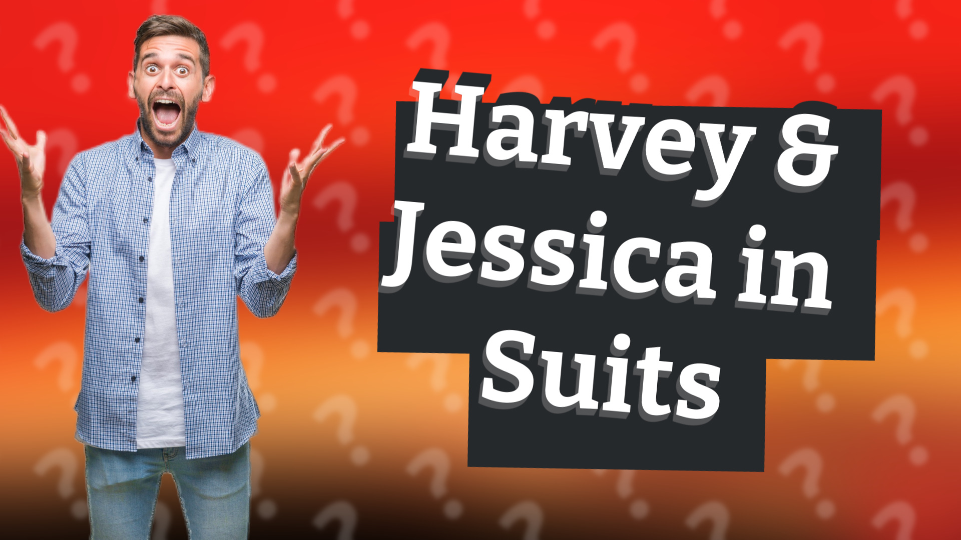 Harvey & Jessica in Suits