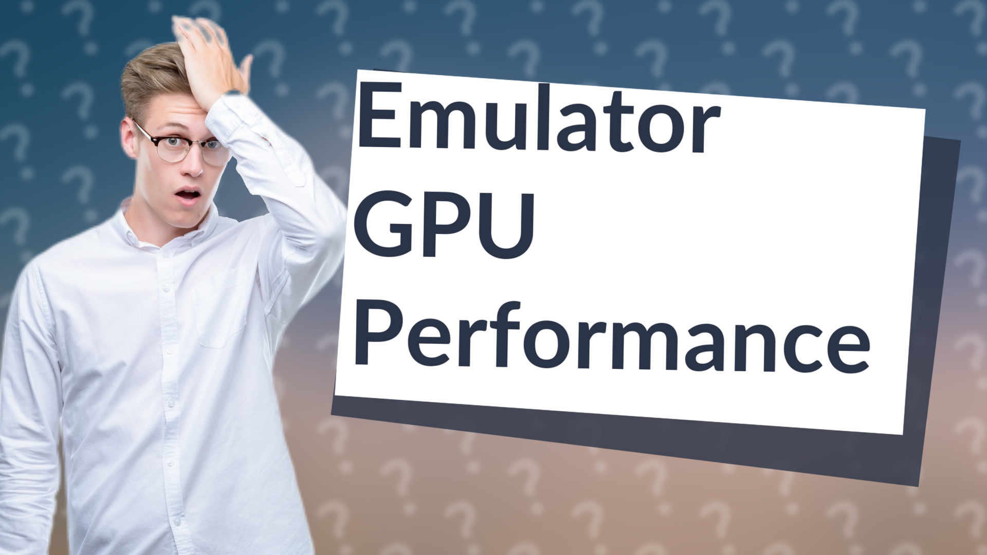 Emulator GPU Performance