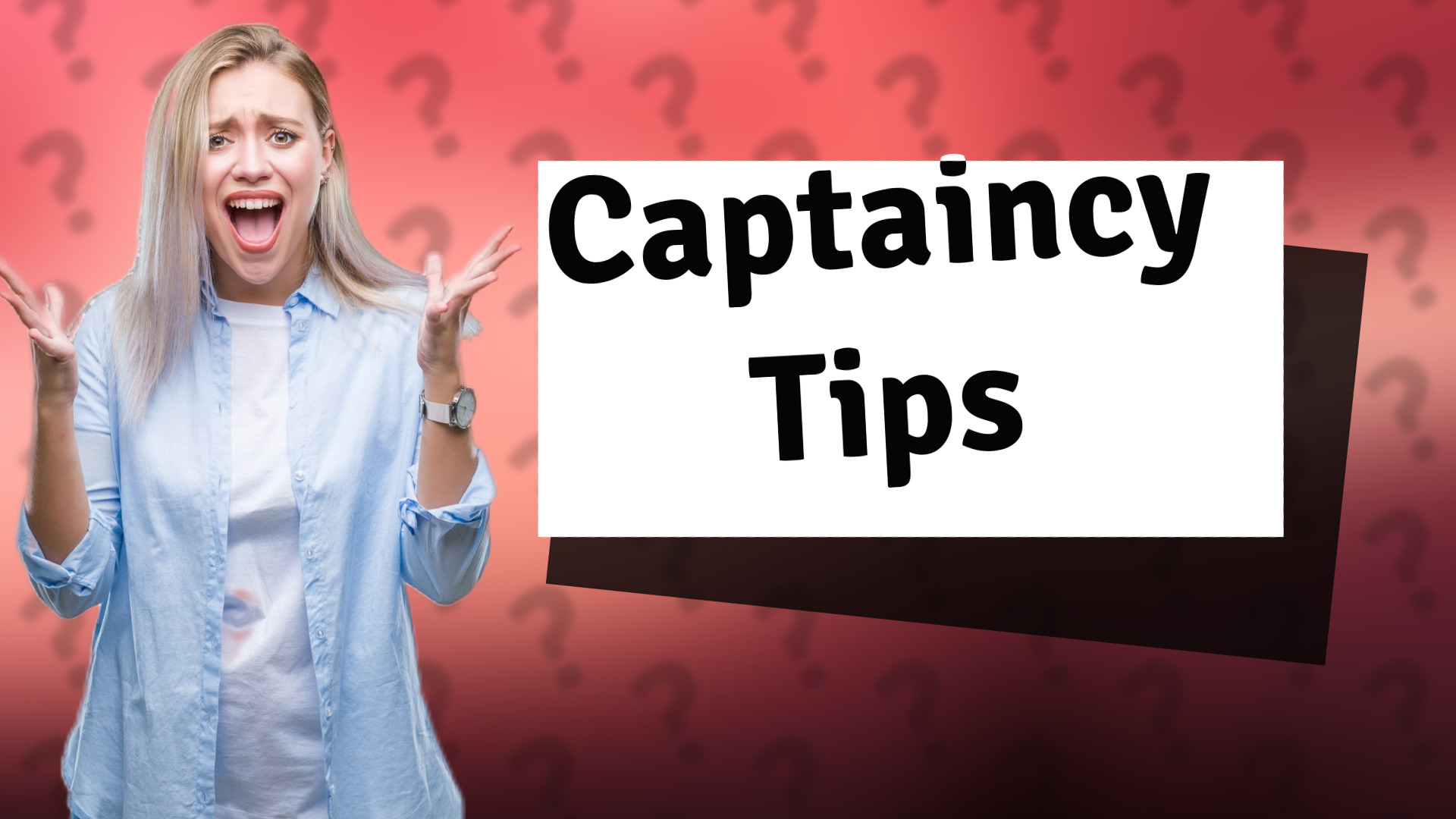 Captaincy Tips
