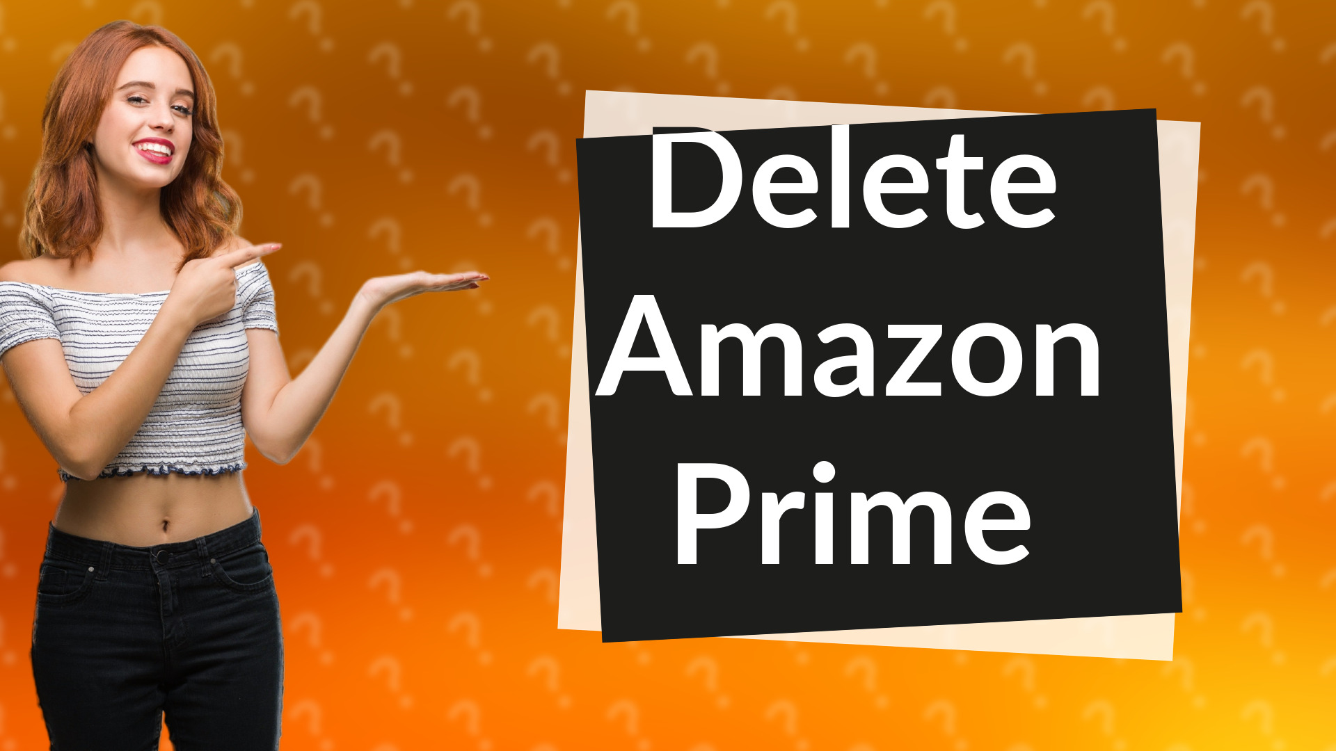 Delete Amazon Prime