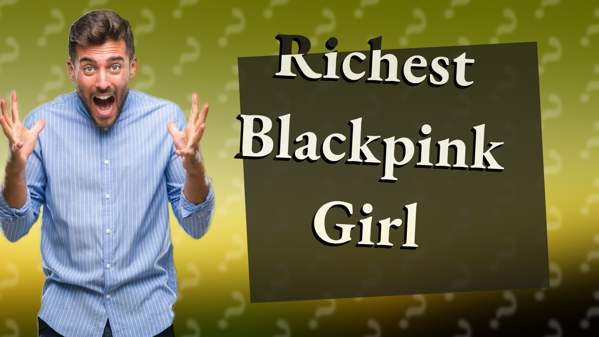 Richest Blackpink Girl