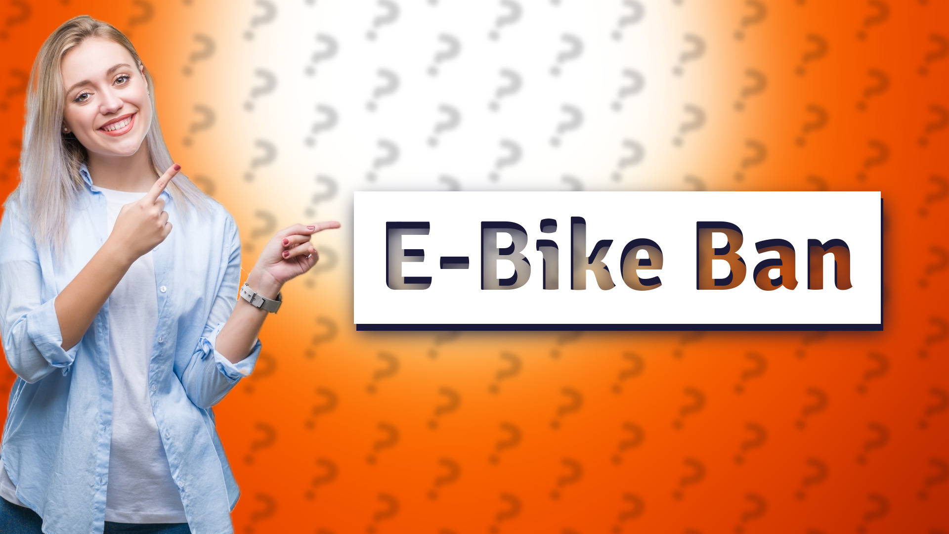E-Bike Ban