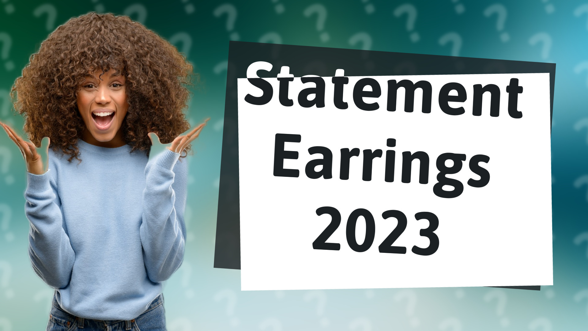 Statement Earrings 2023