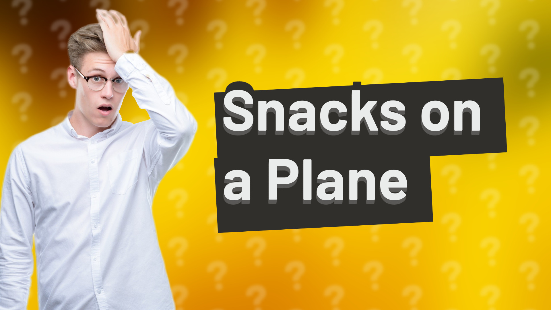 Snacks on a Plane