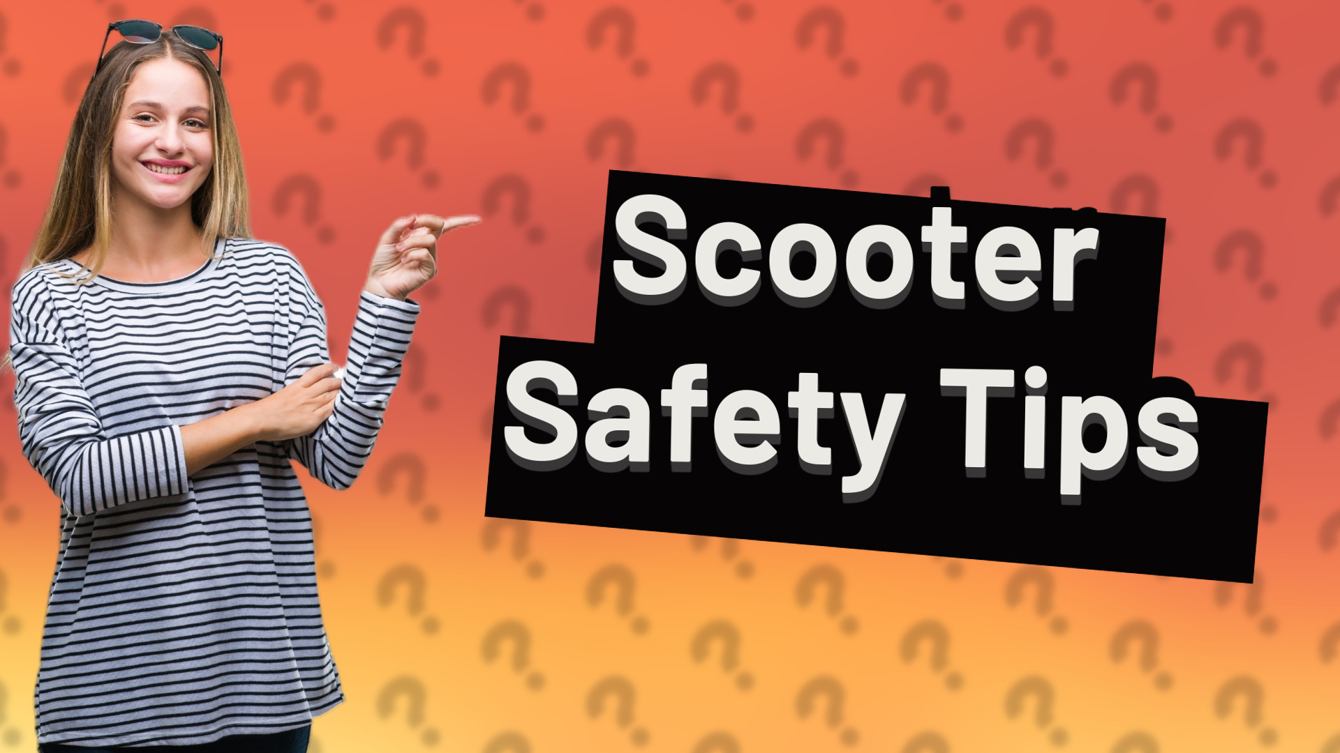 Scooter Safety Tips