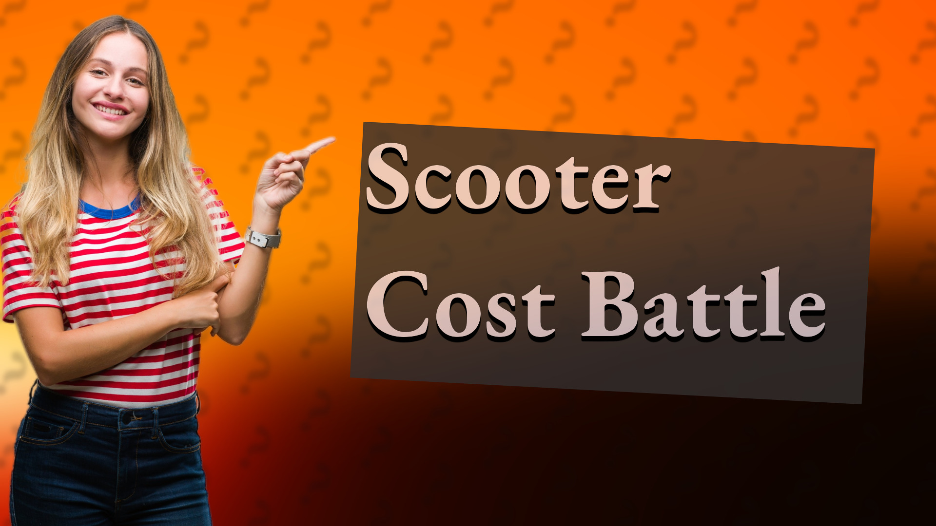 Scooter Cost Battle