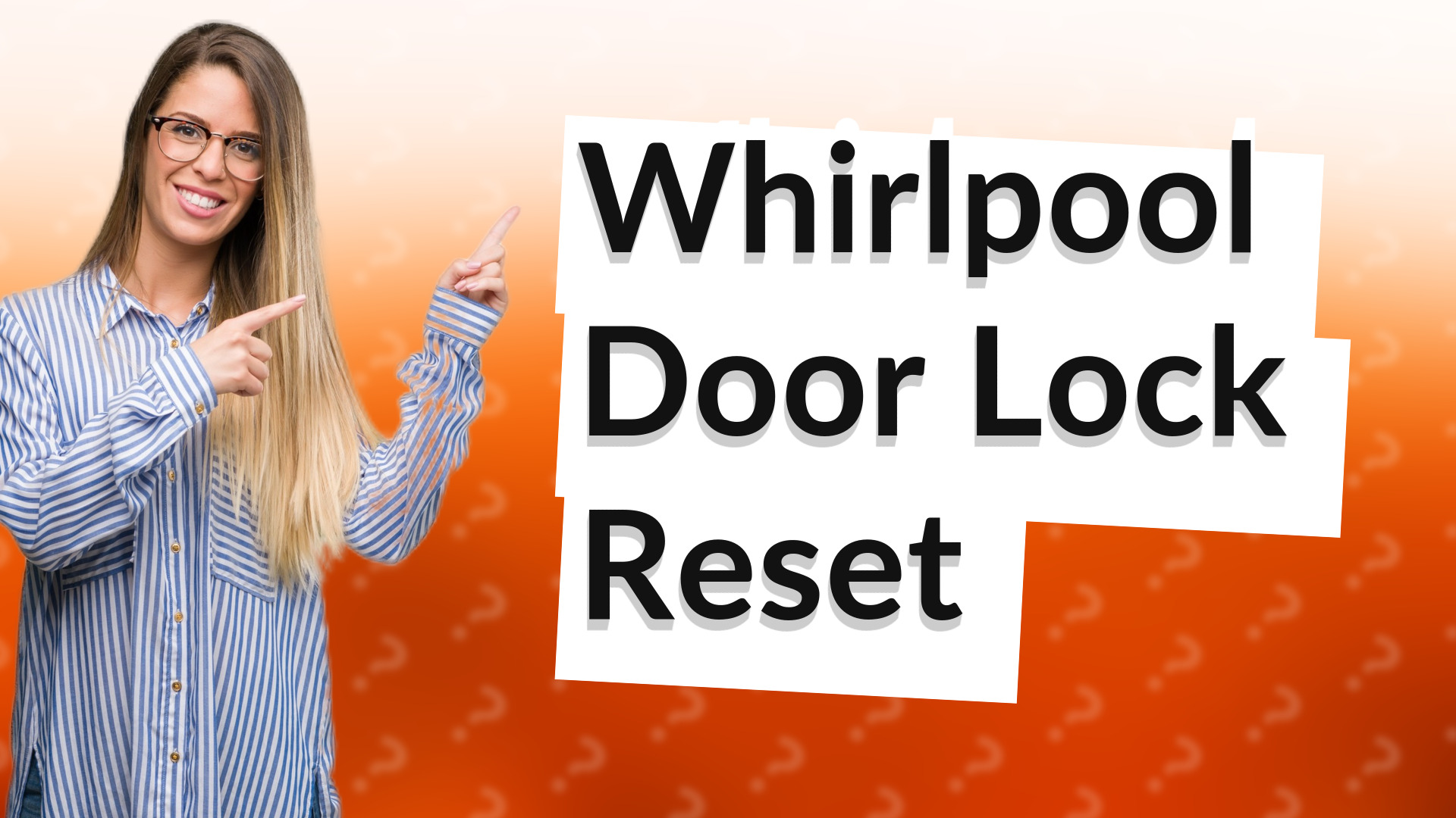 Whirlpool Door Lock Reset