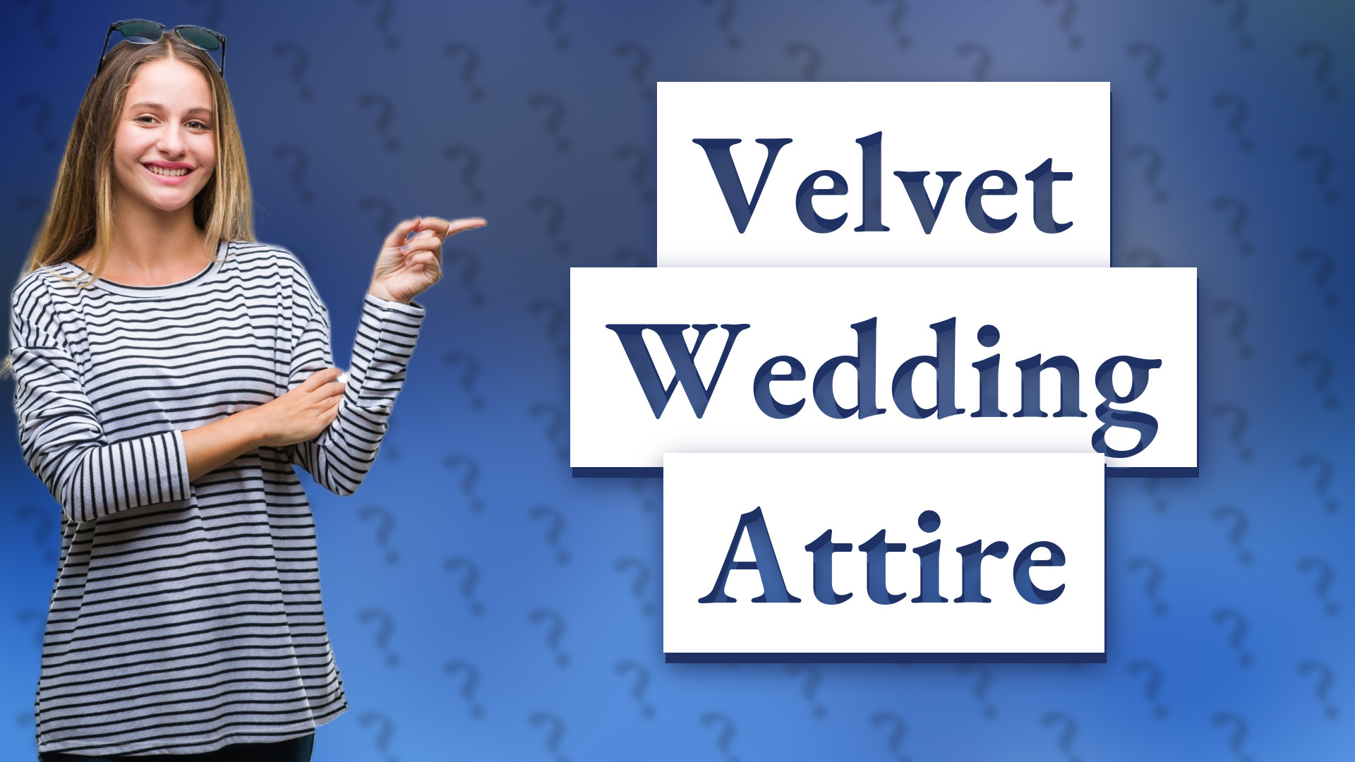 Velvet Wedding Attire