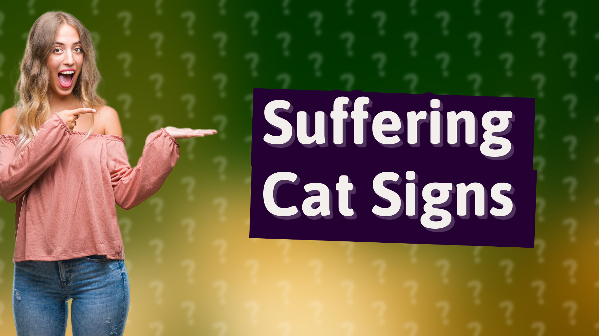 Suffering Cat Signs