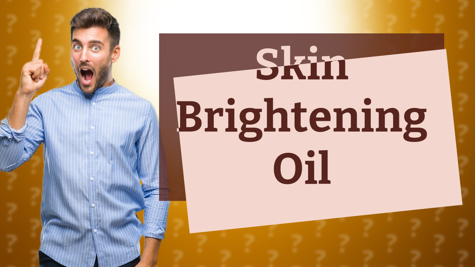 Skin Brightening Oil