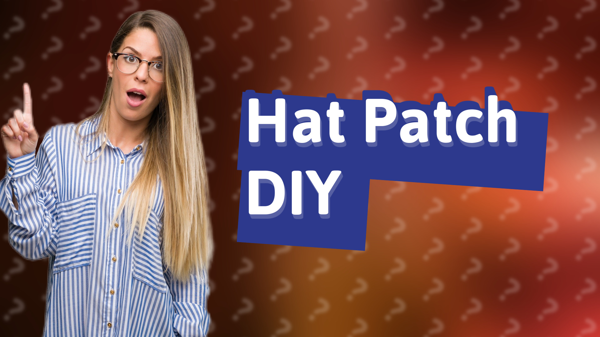 Hat Patch DIY