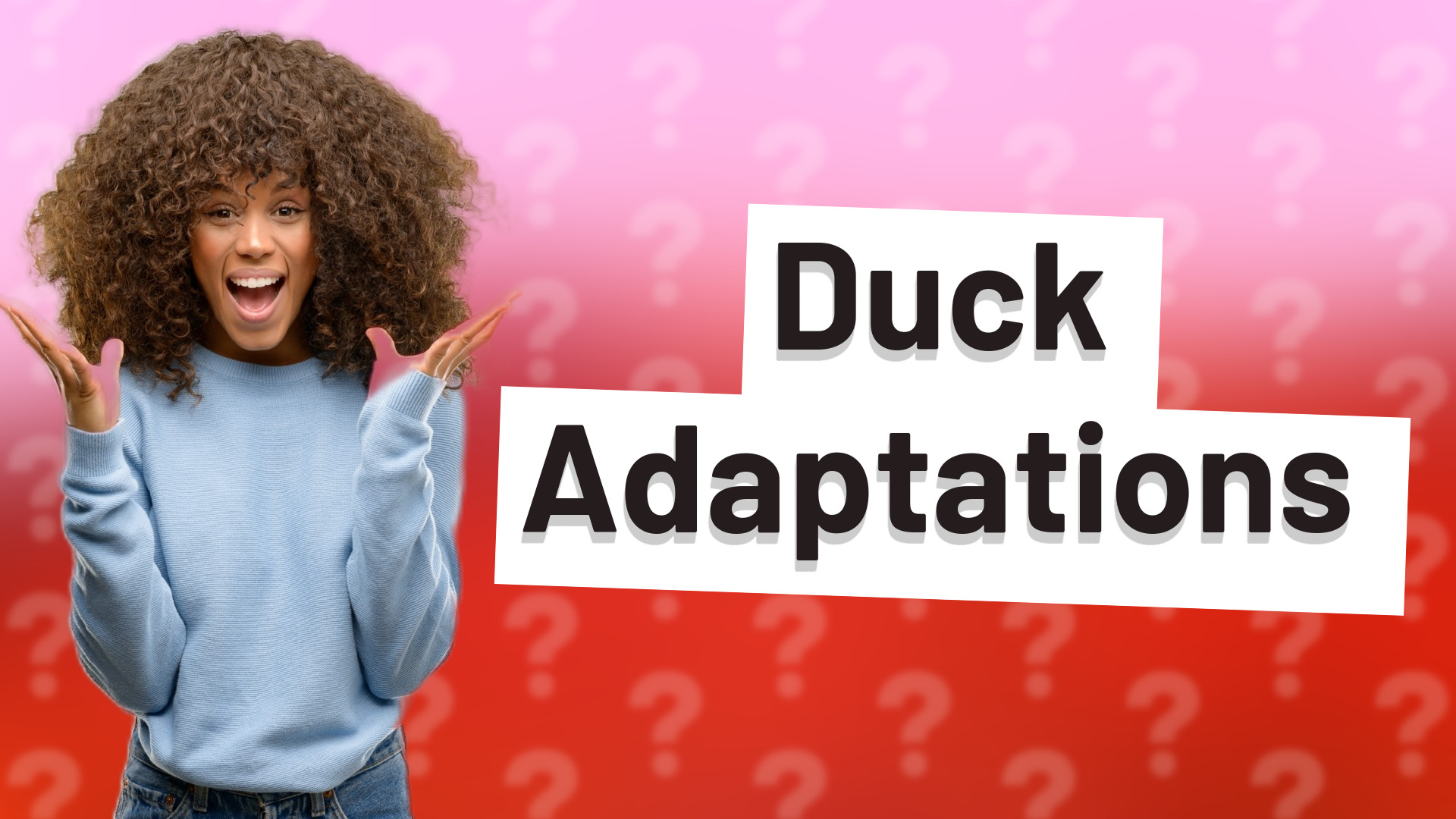 Duck Adaptations